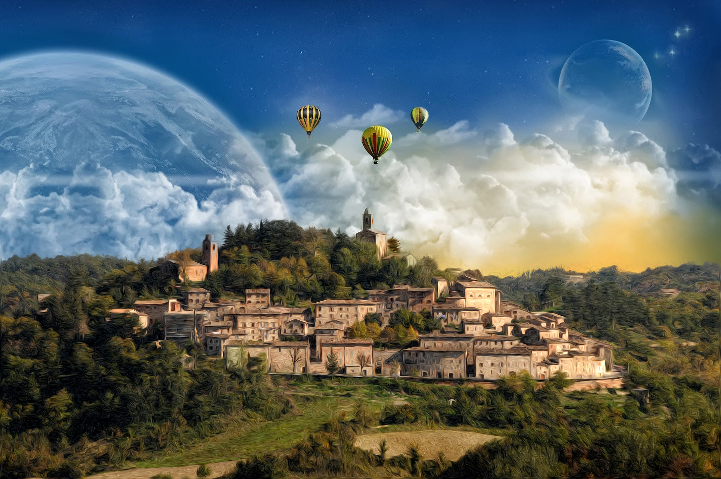 Montefortino Painting Virtual background