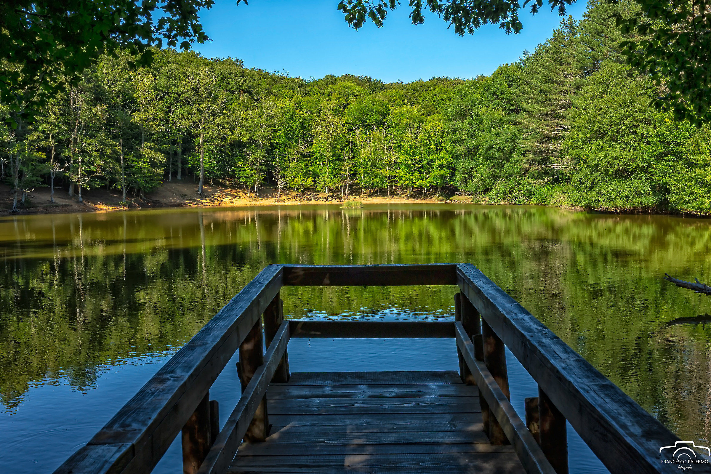 Pier on the lake