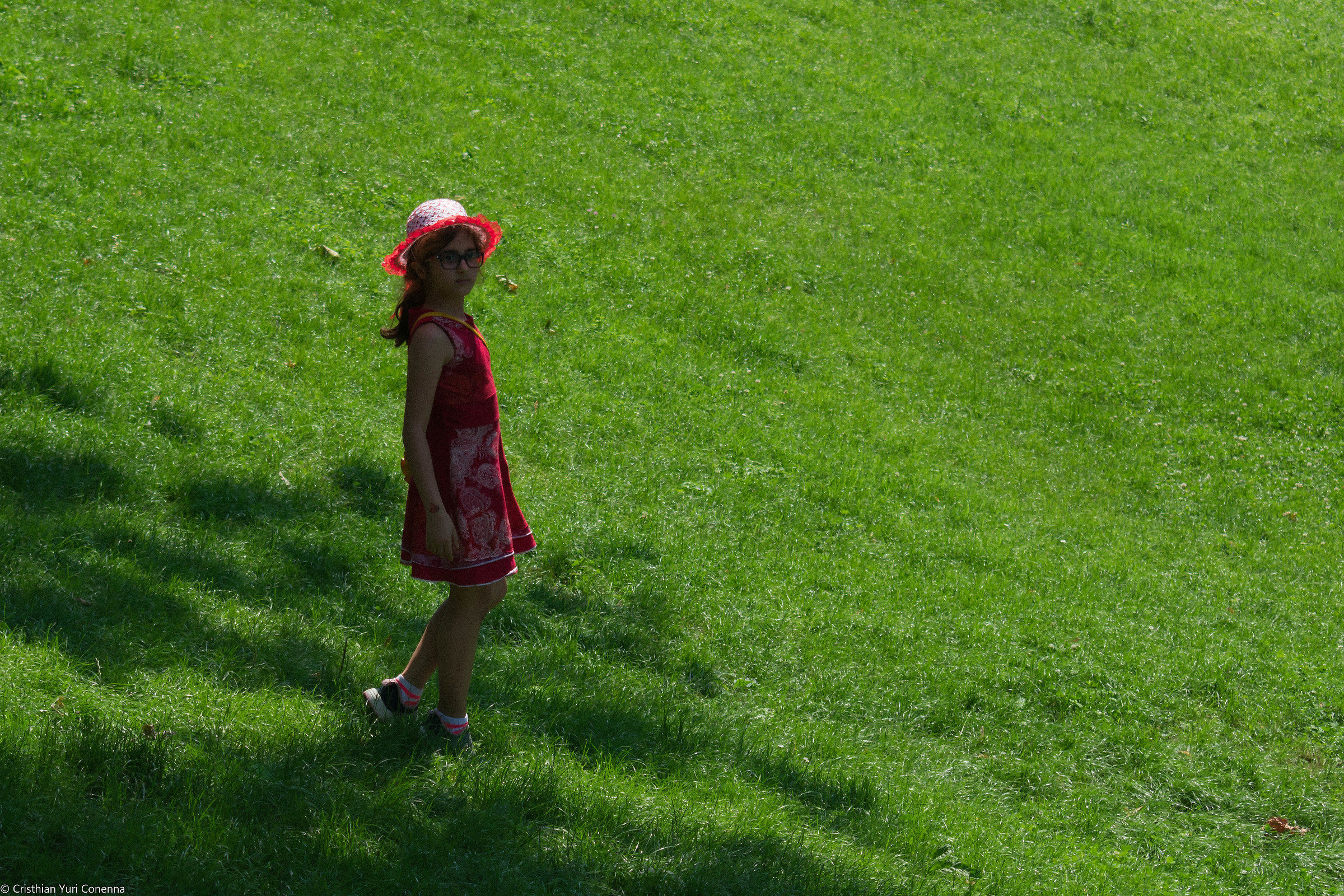 Mia figlia non voleva la foto!