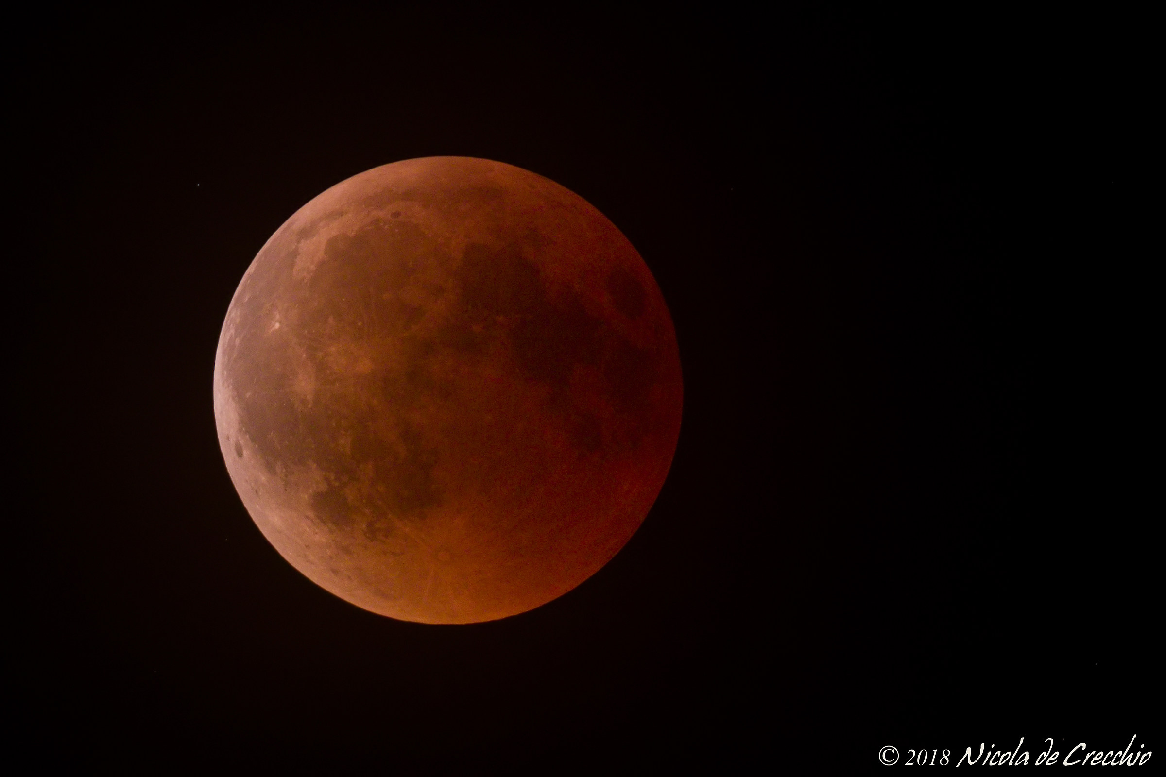 27 July 2018, Eclipse of the Moon