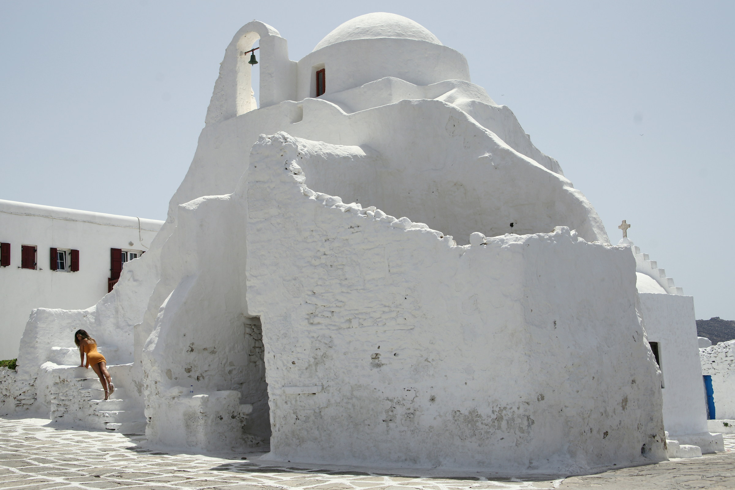 Greek Church with model