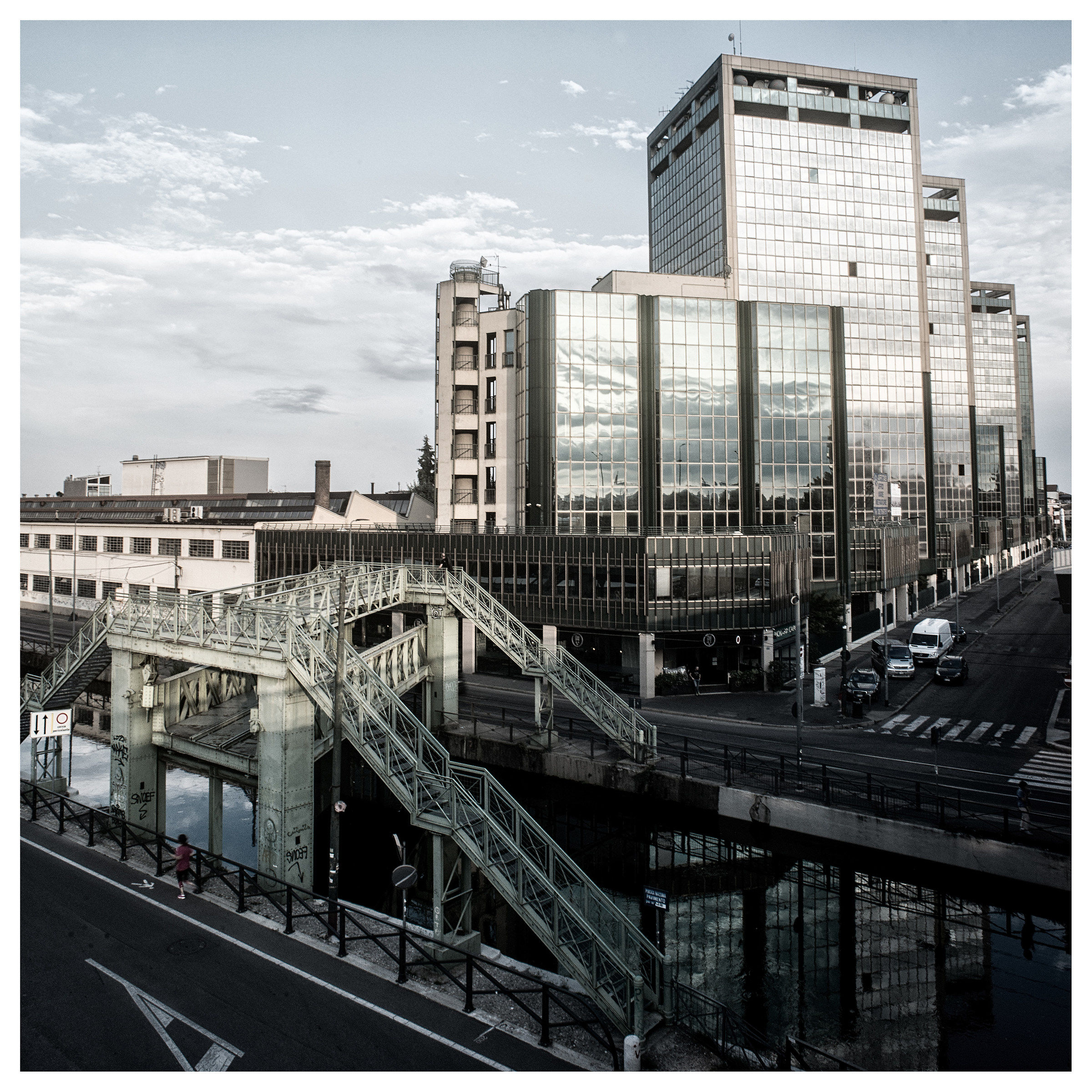 Geometrie in Milano. Luglio 2018.