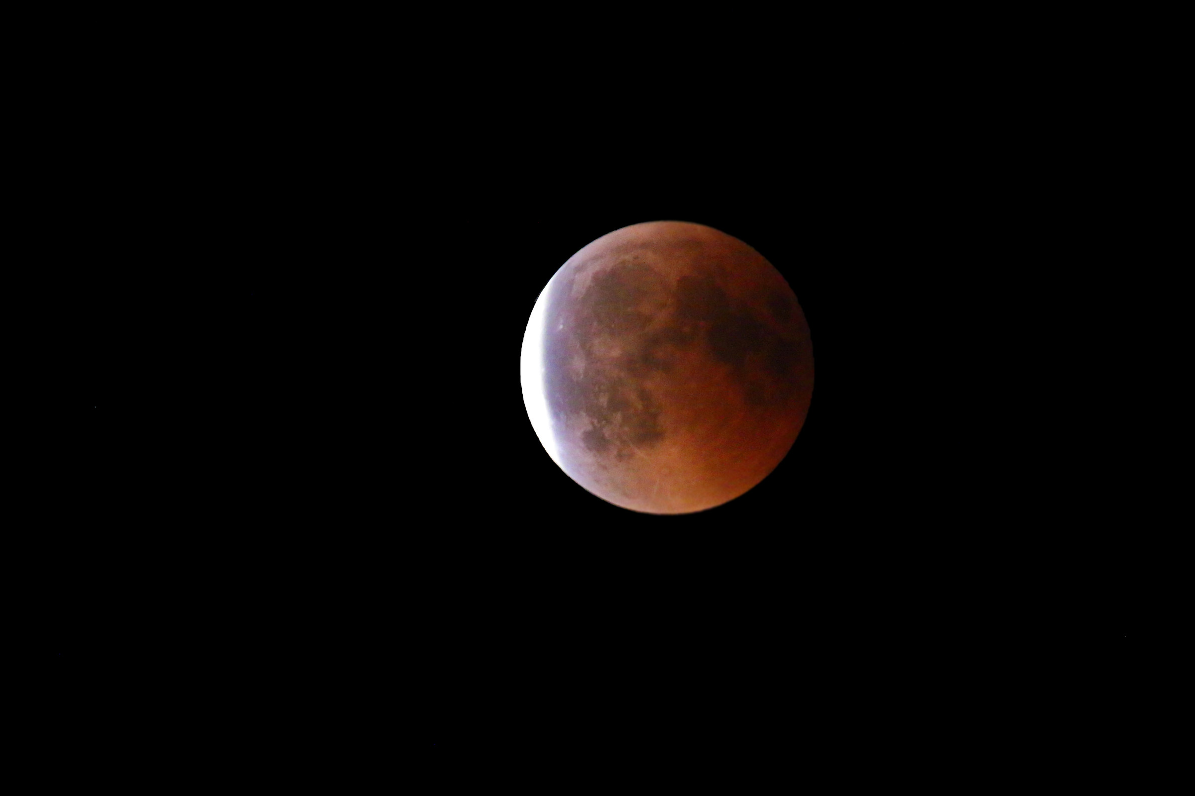 Lunar eclipse July 27, 2018