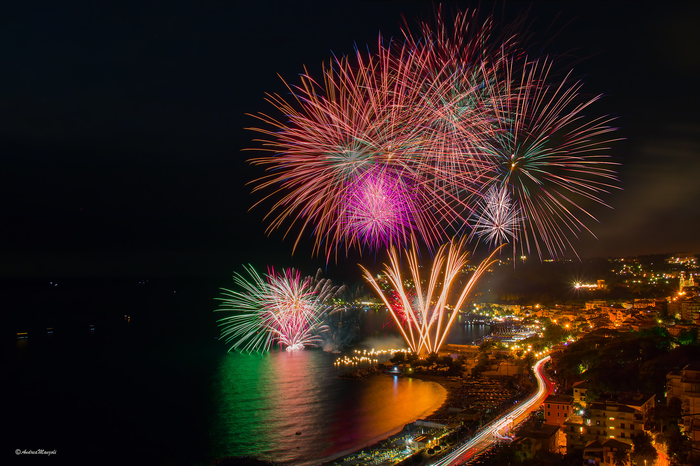 Fireworks in Arenzano