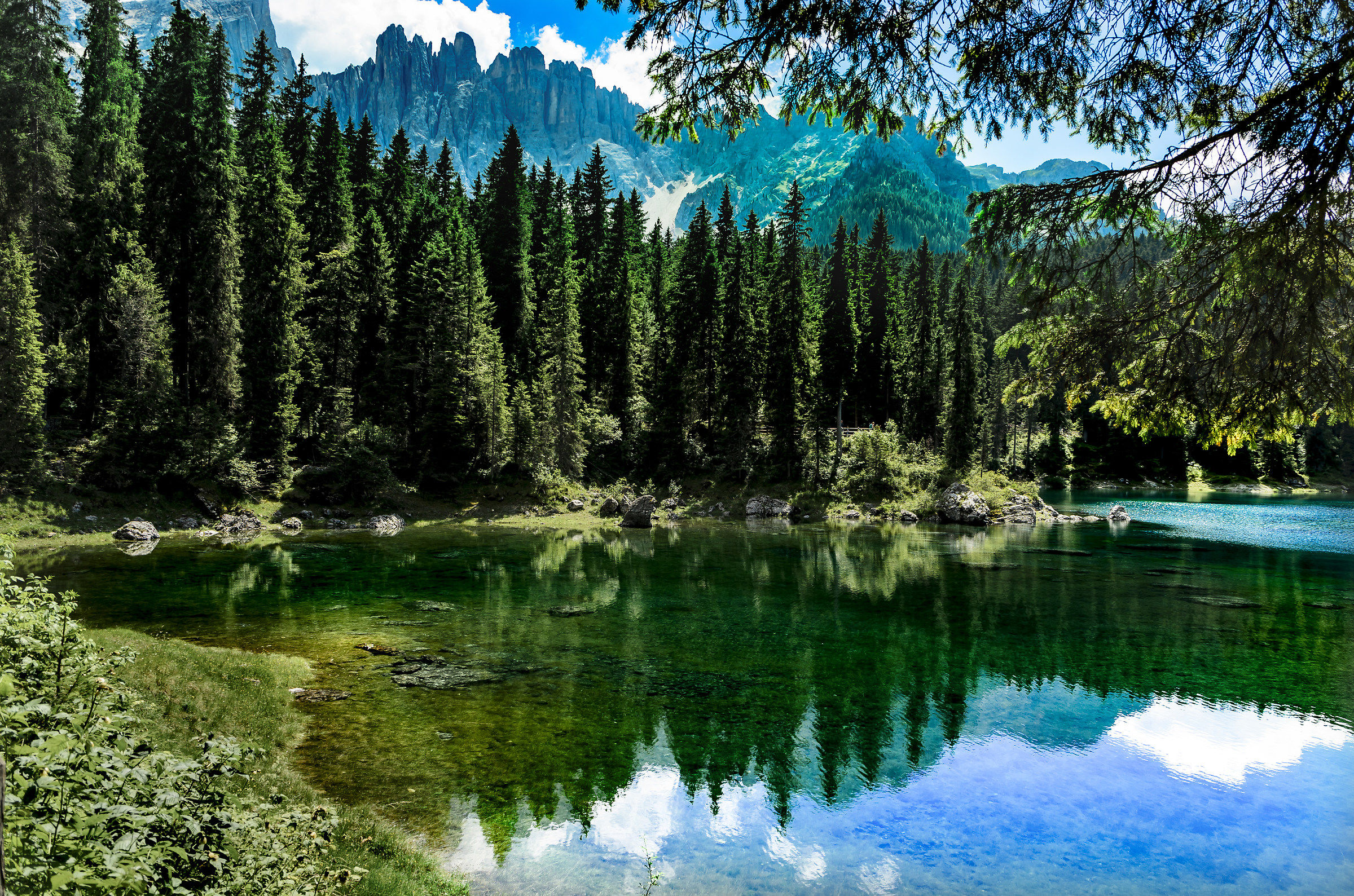 Carezza Lake, second PP