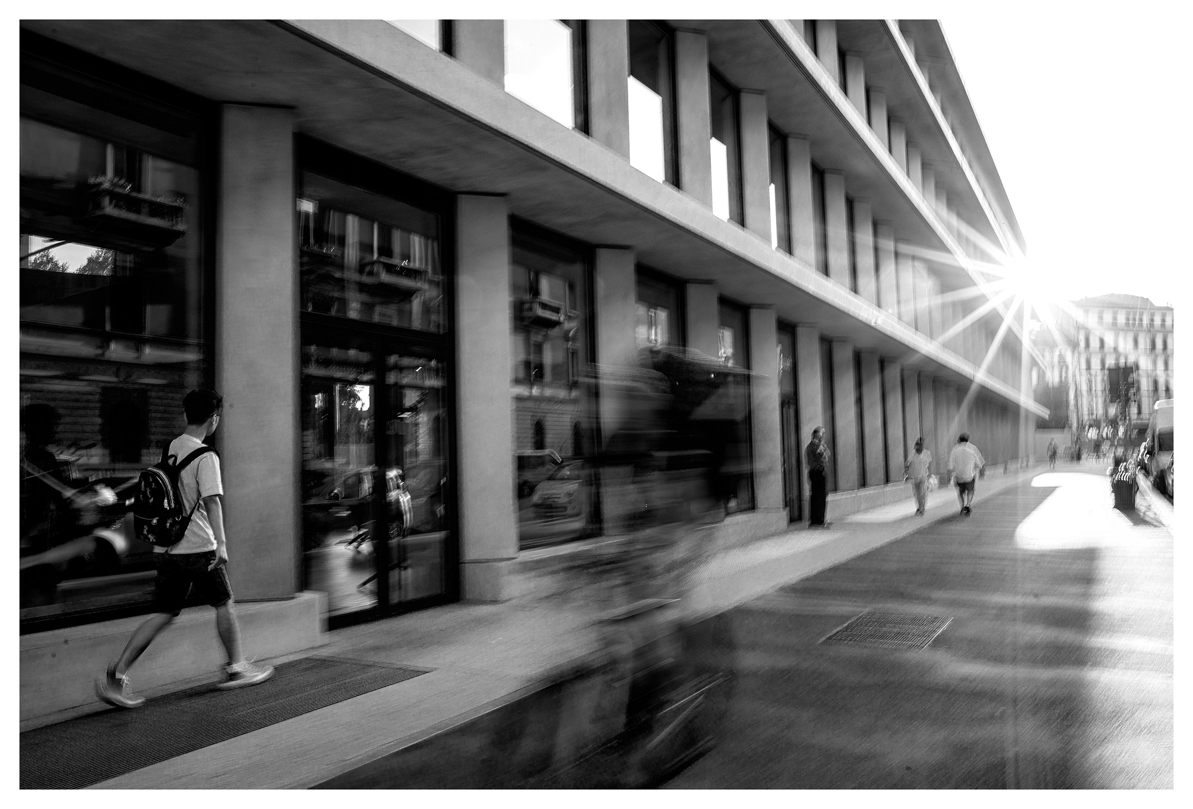 Rider. Milano, Luglio 2018.