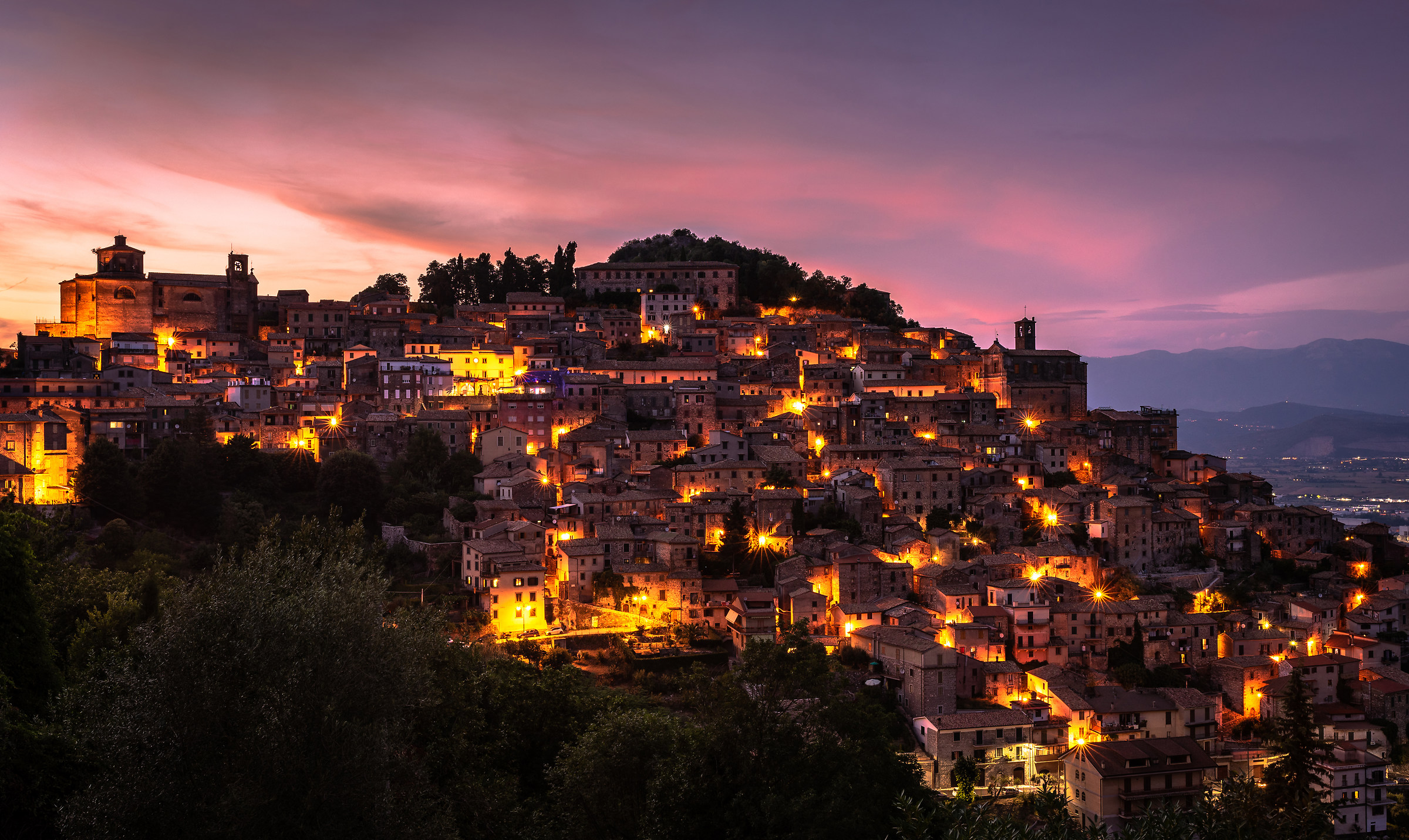 "Cosa c'è di più bello di un tramonto...