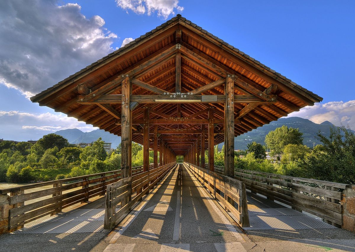 Wooden bridge