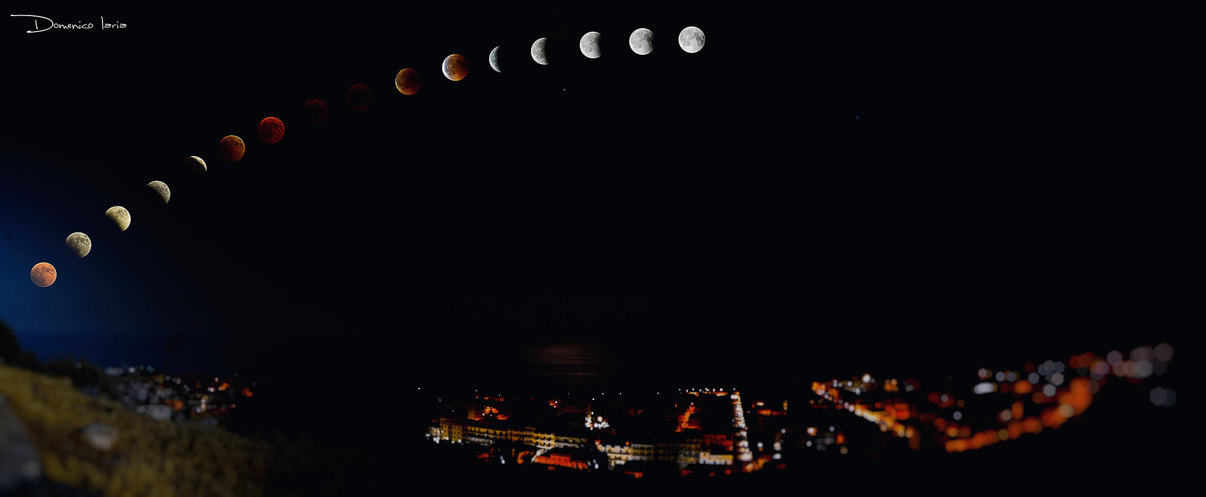 Eclipse on Melito Porto Salvo