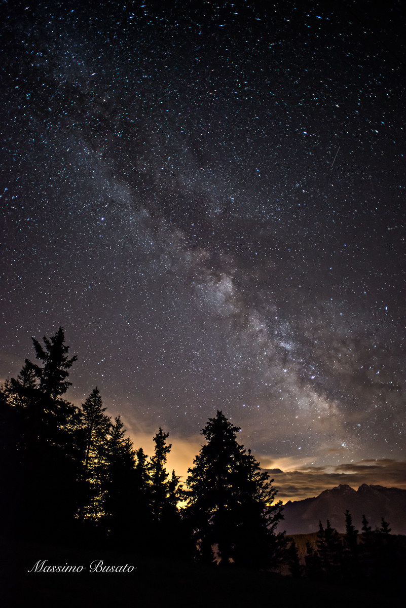 The Milky Way of July in Valle d'aosta