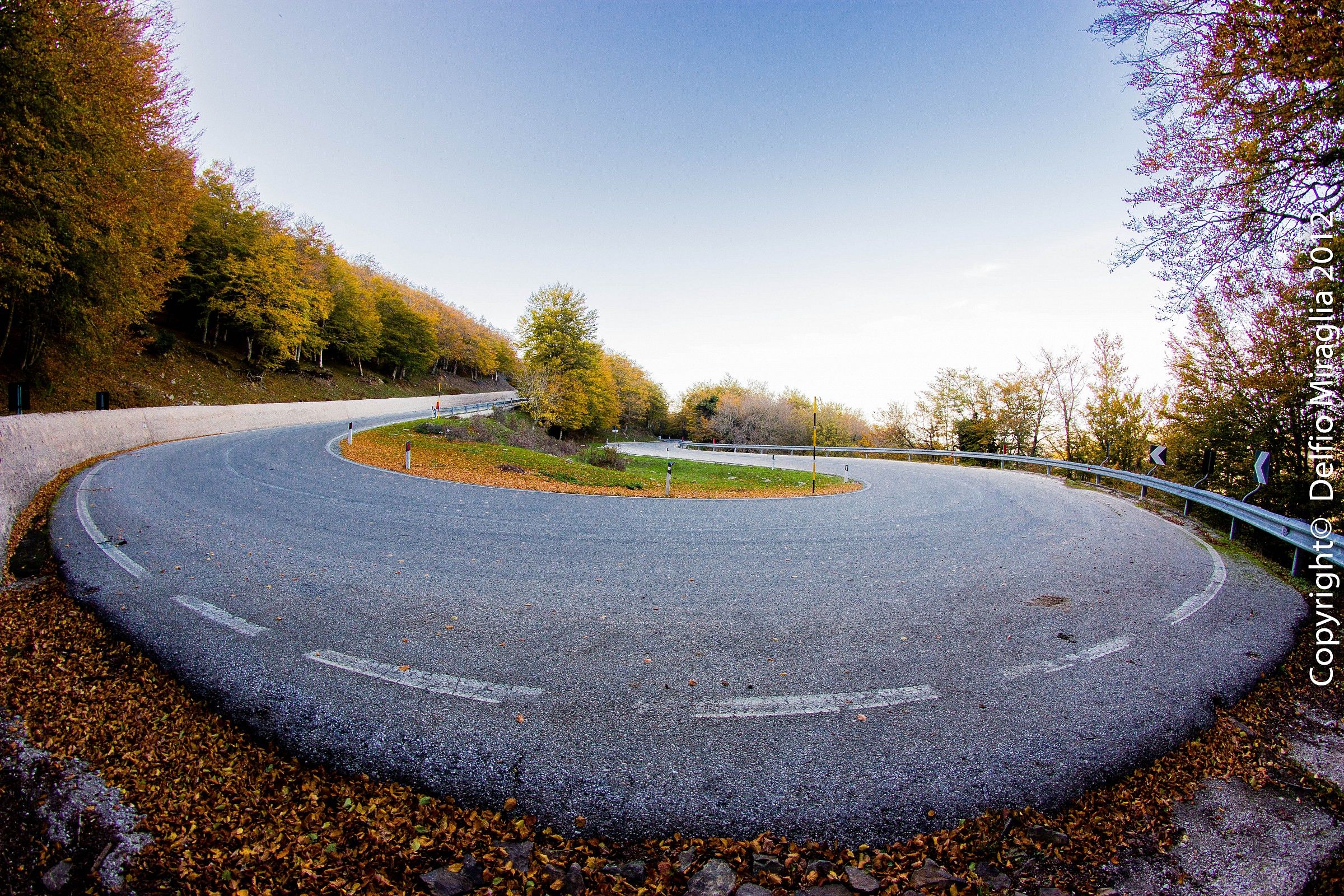 Curve autumn Nebrodi