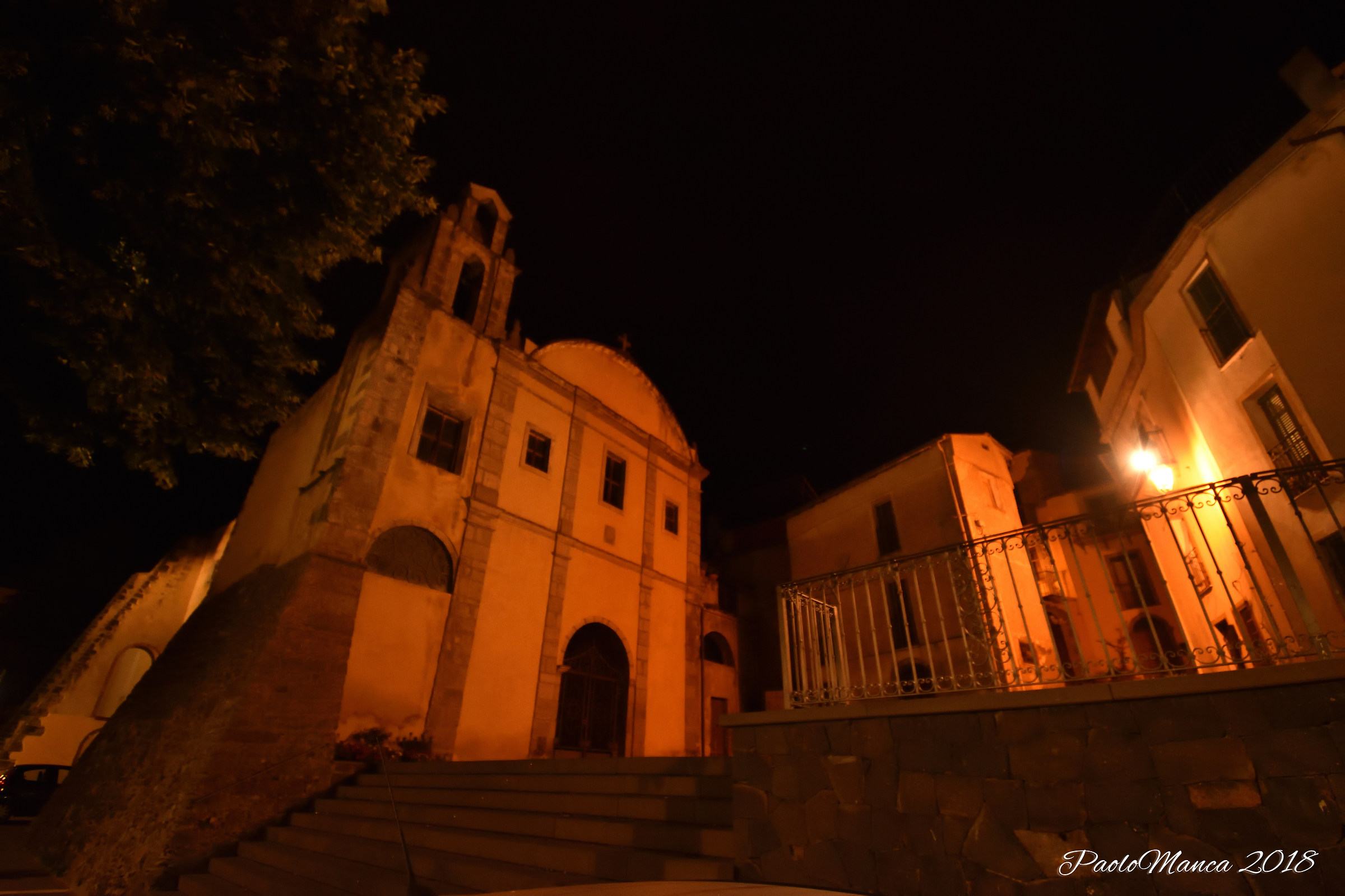 Santu Lussurgiu By Night