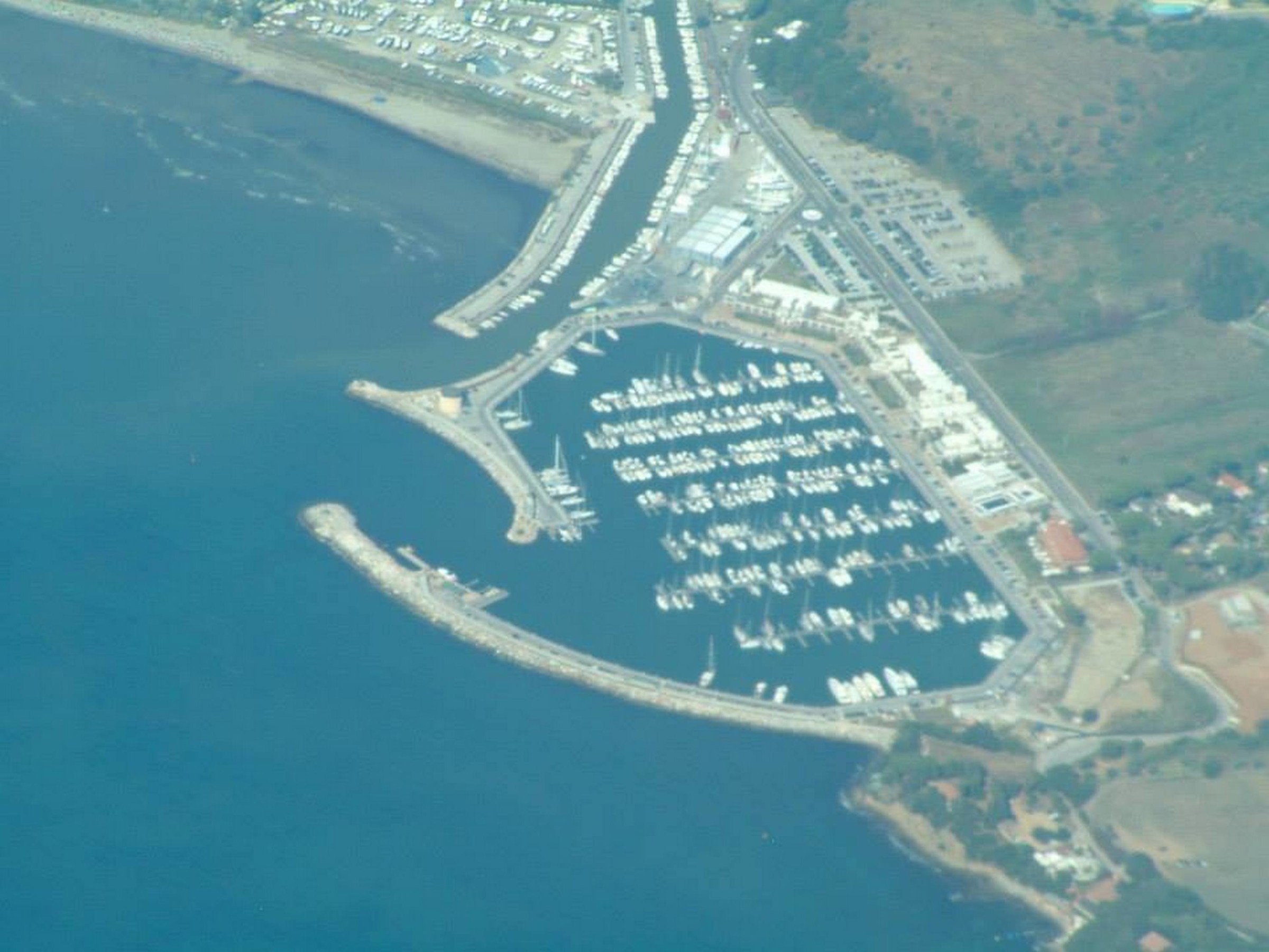 Porto di Scarlino photographed with paratroopers