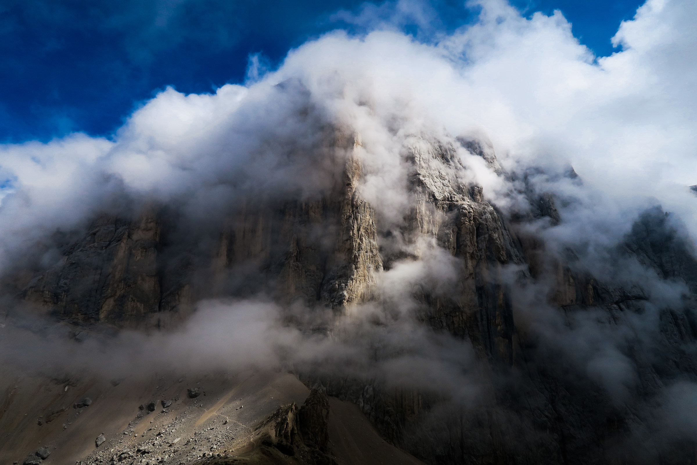 Marmolada di Punta Penia - metri 3343