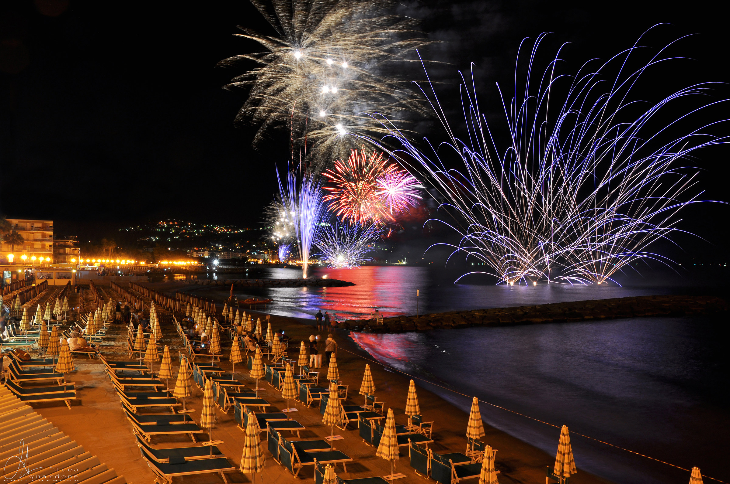 Fuochi marini 2017, Andora