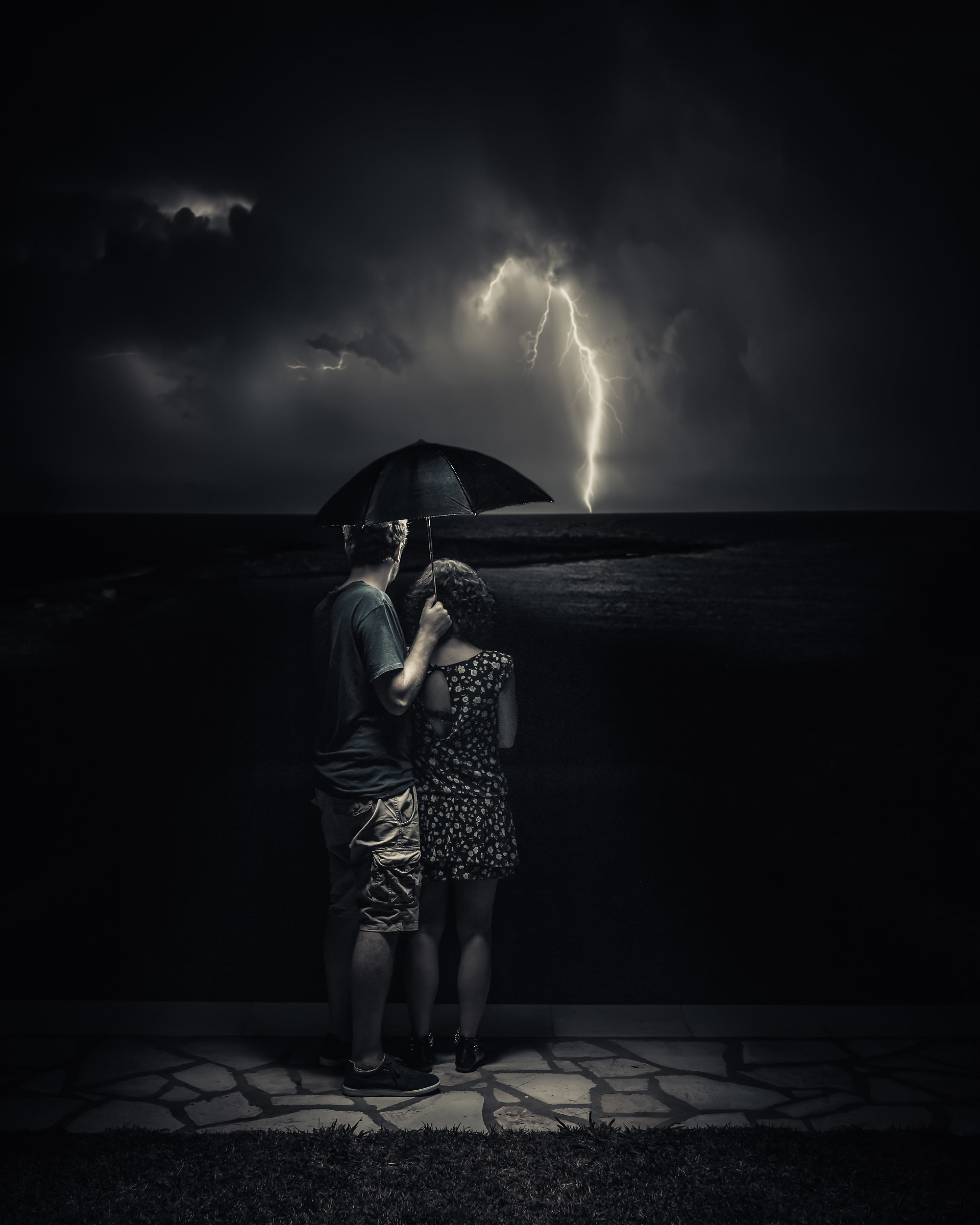 The arrival of the storm