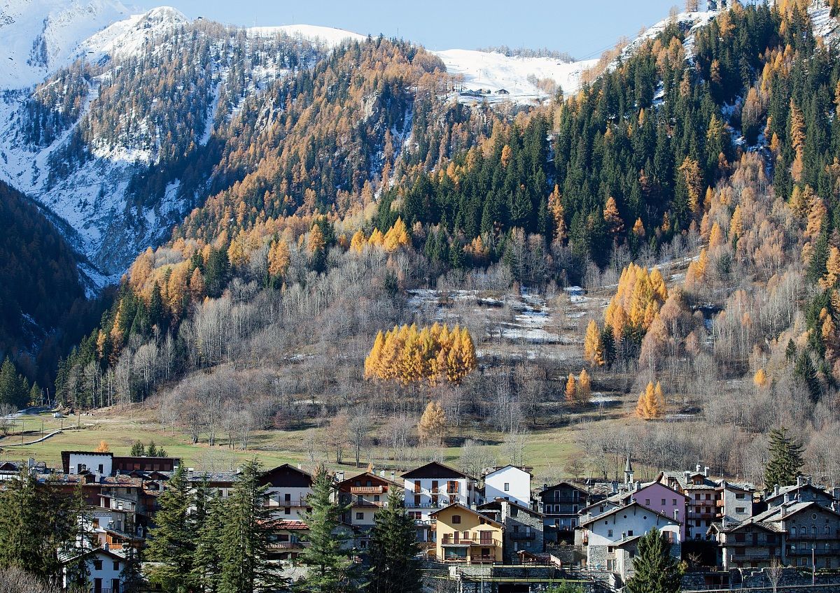 Dolonne vista da Courmayeur