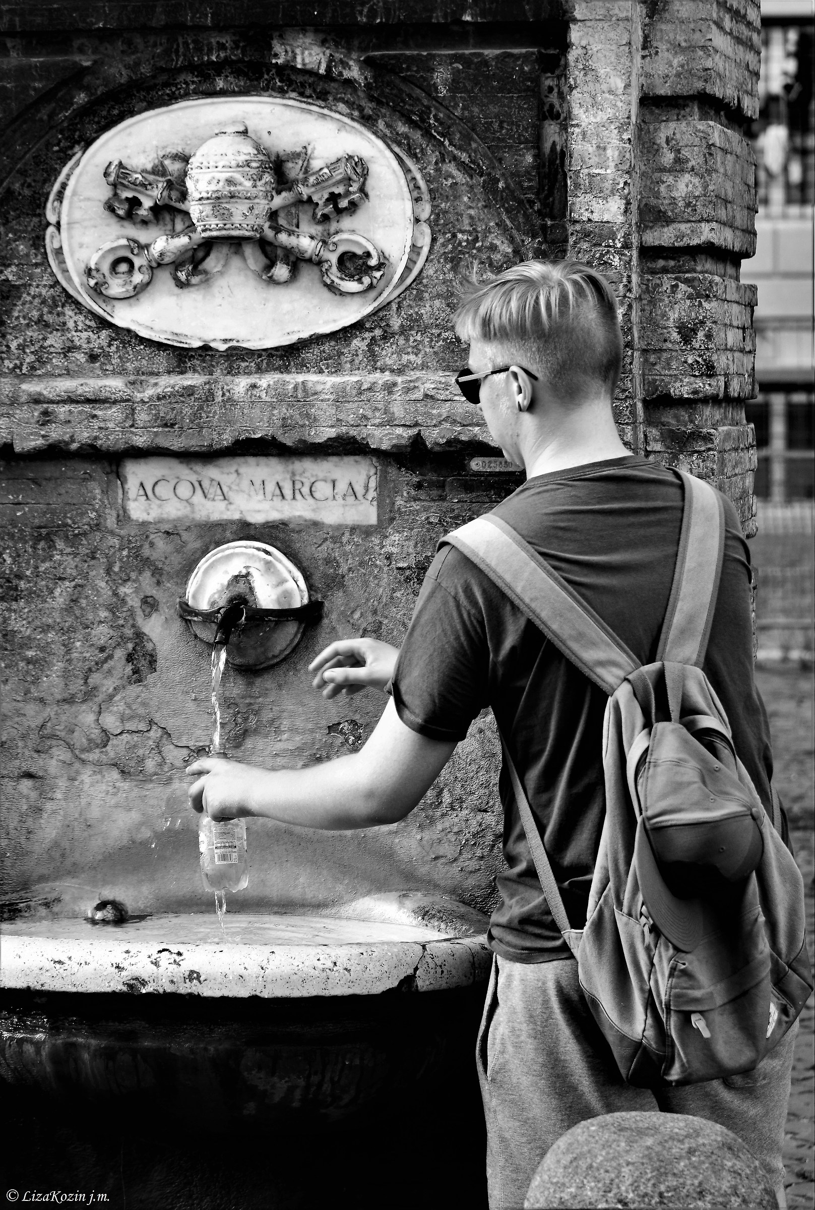Acqua Marcia. Borgo Pio