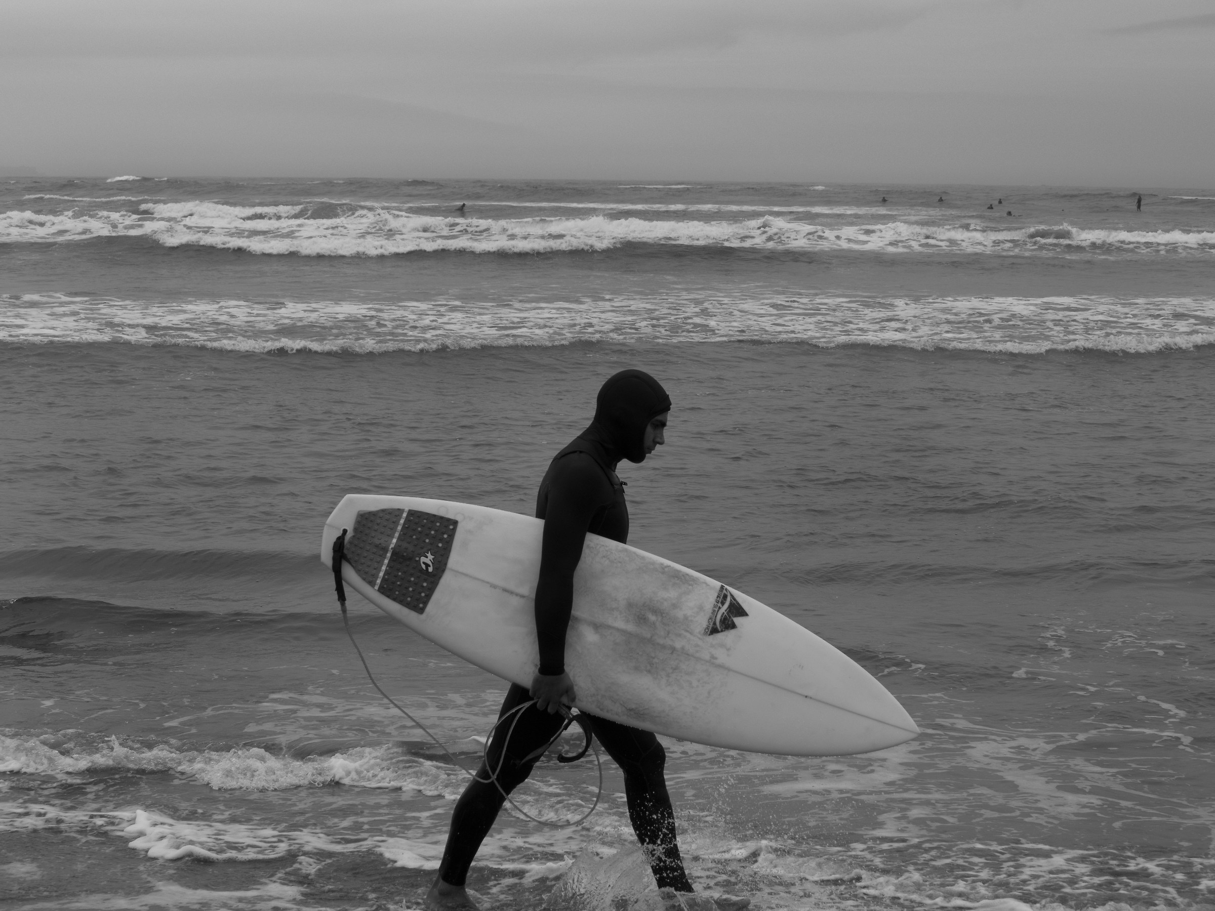 Surfer in Chile