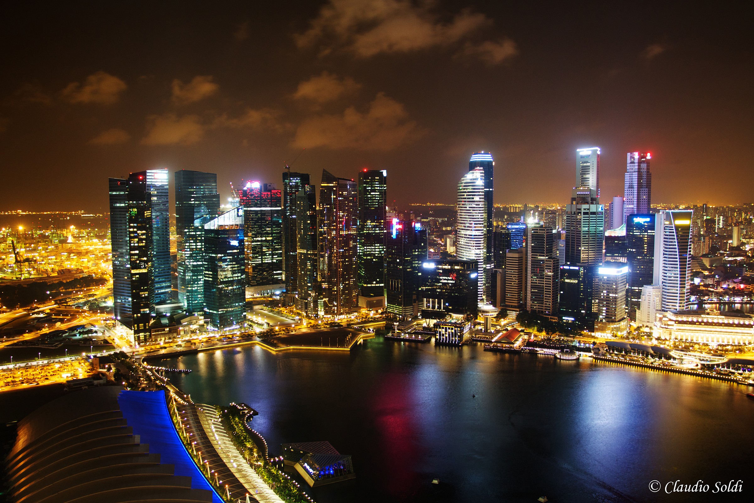 Marina Bay by night - Singapore