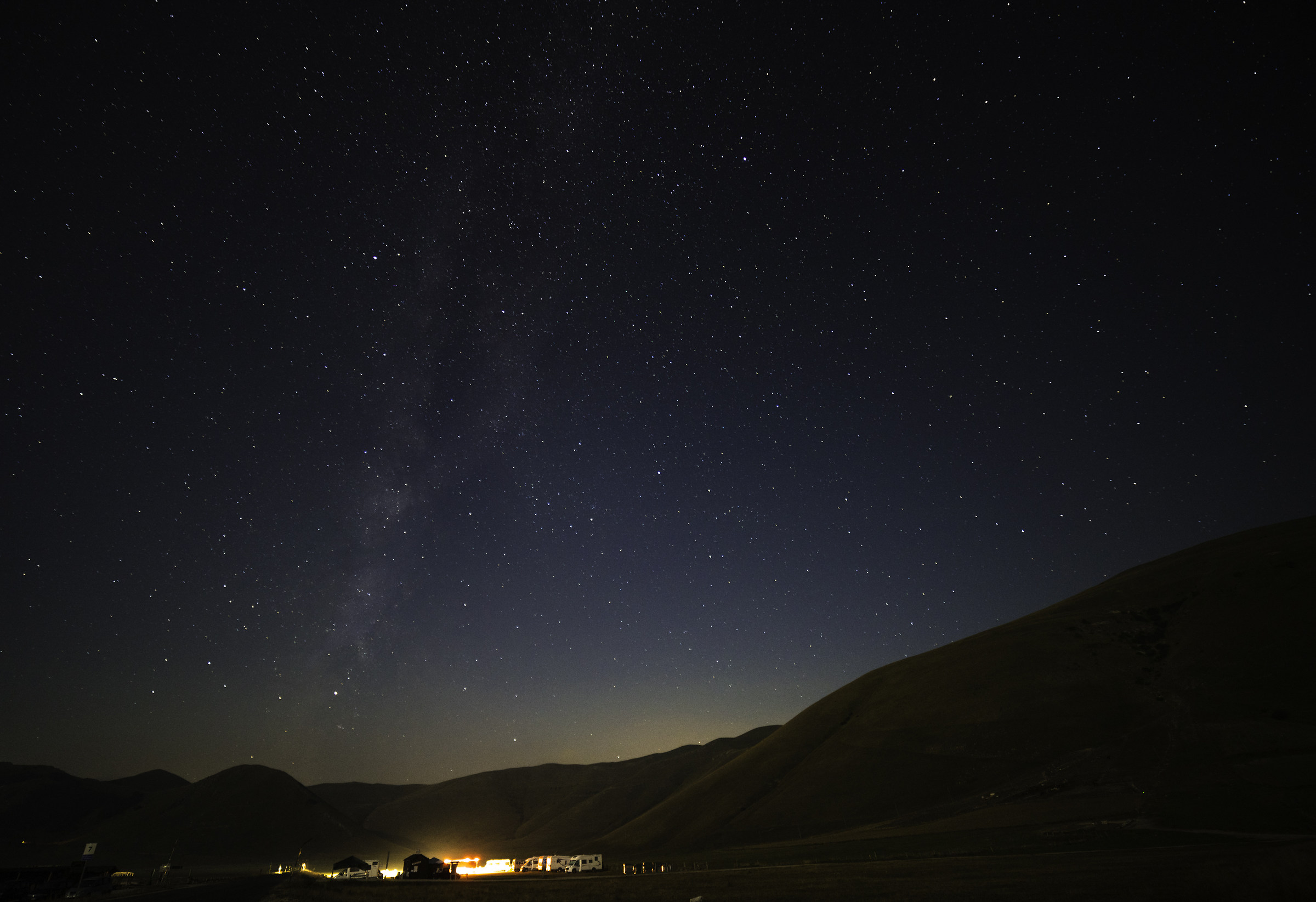 Castelluccio by Night