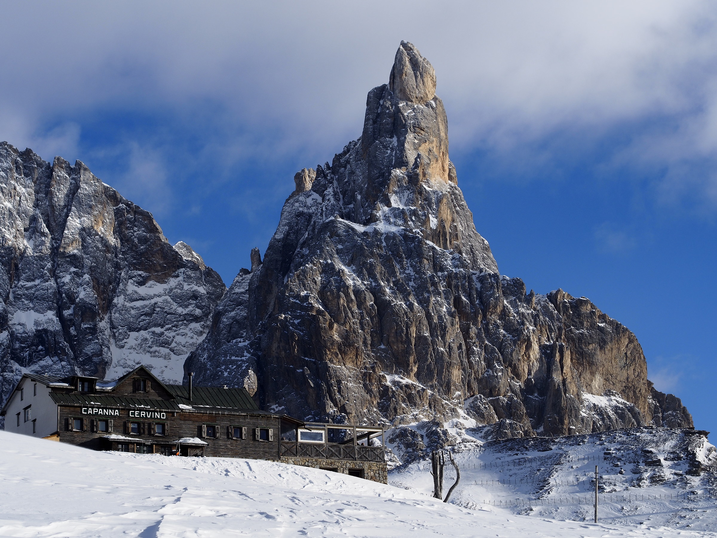 Raggiungendo il rifugio