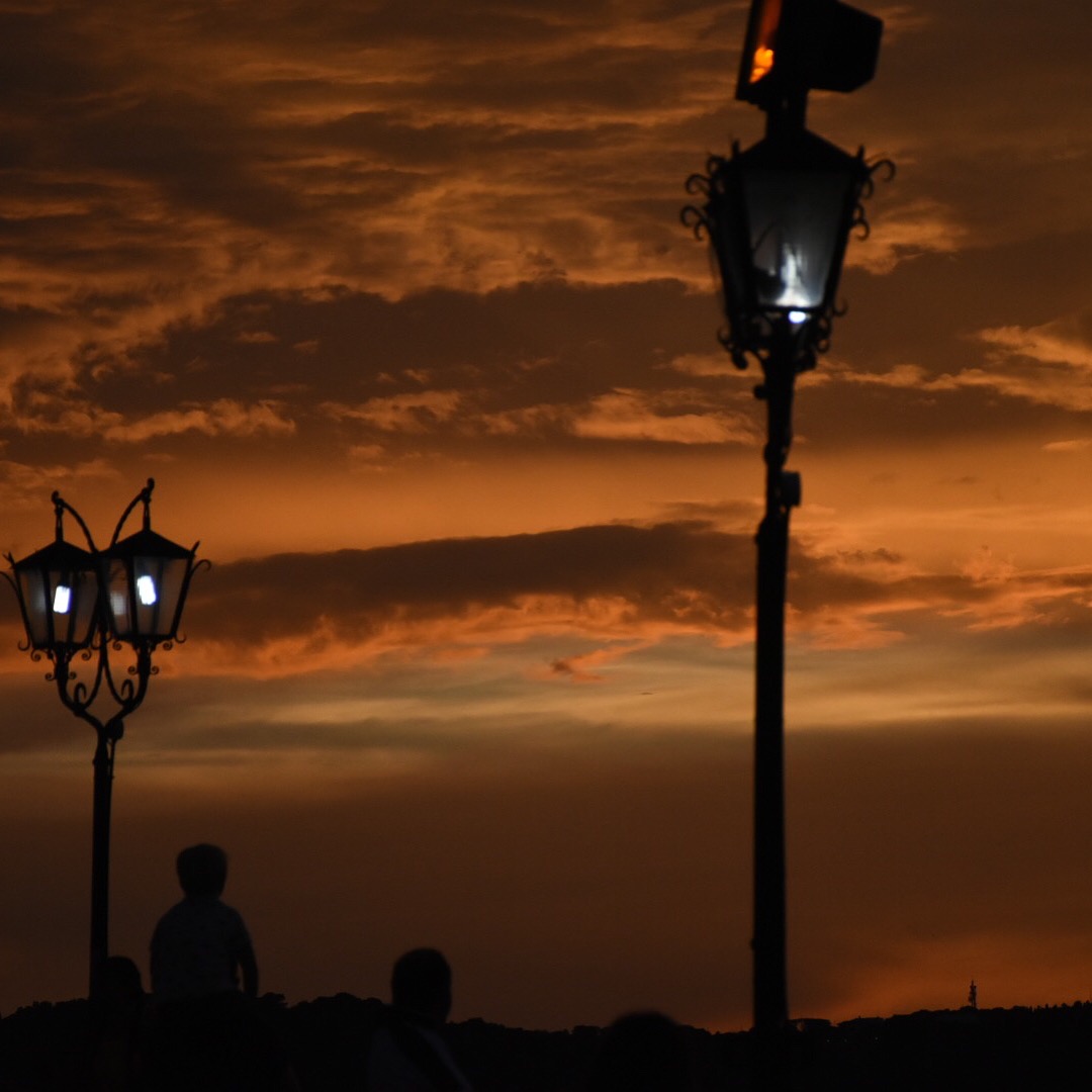 When the sun goes to sleep