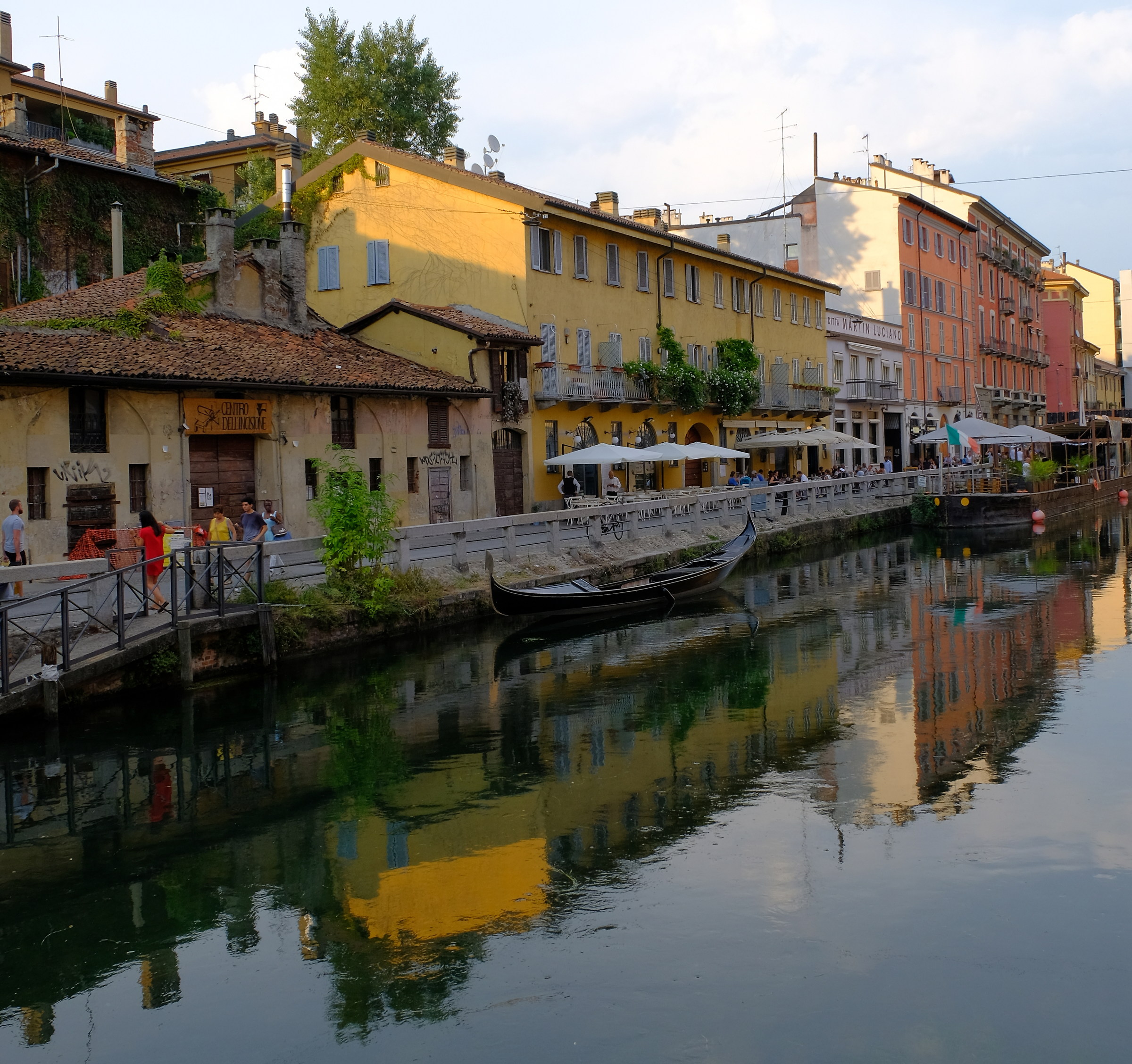 Una gondola nel Naviglio 2