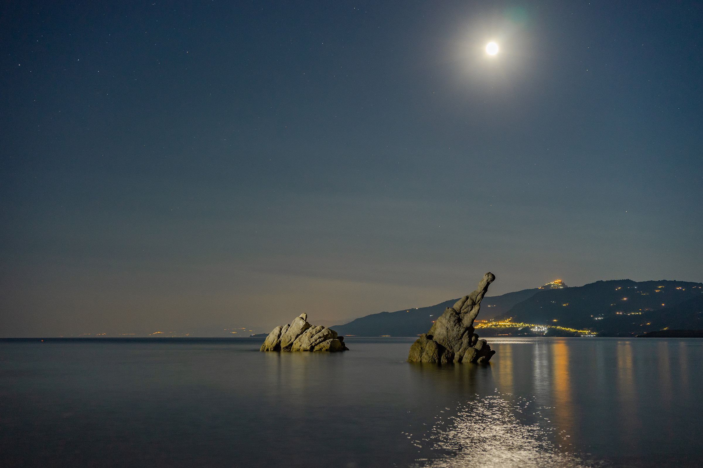 Rocks in the Moonlight