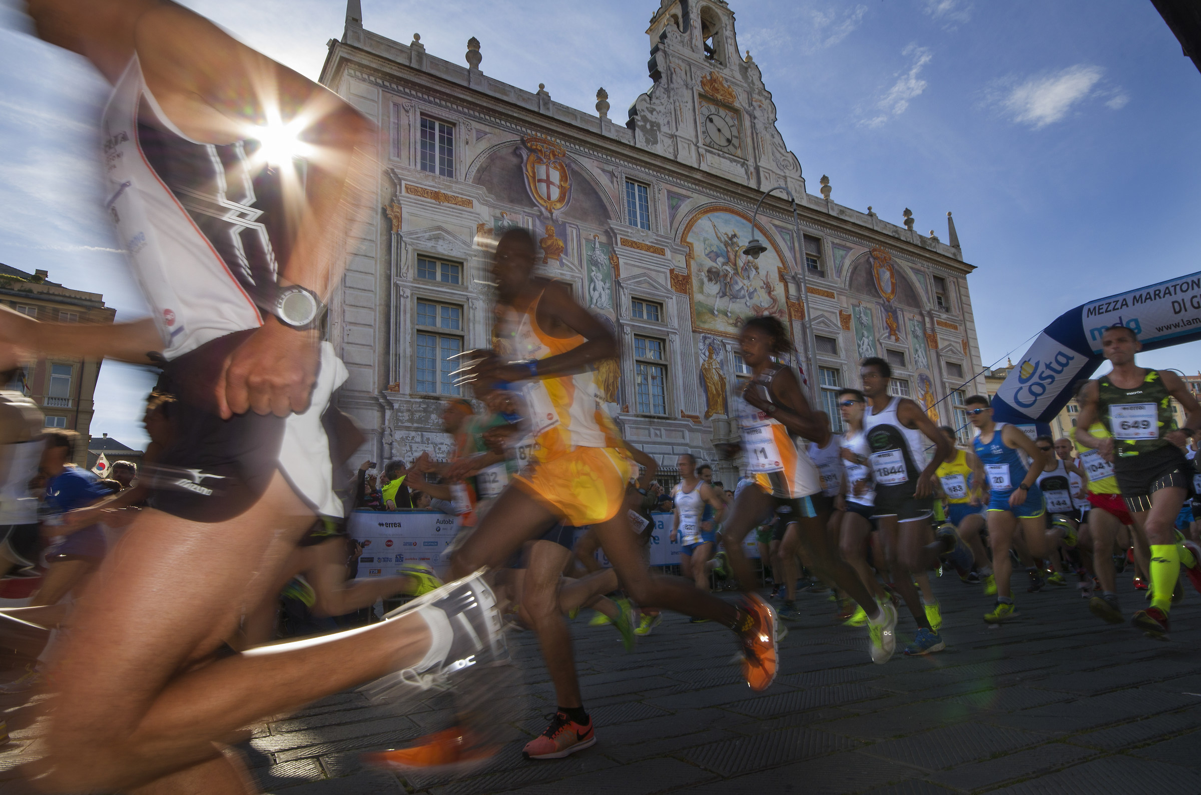 La mezza maratona di Genova (2016)