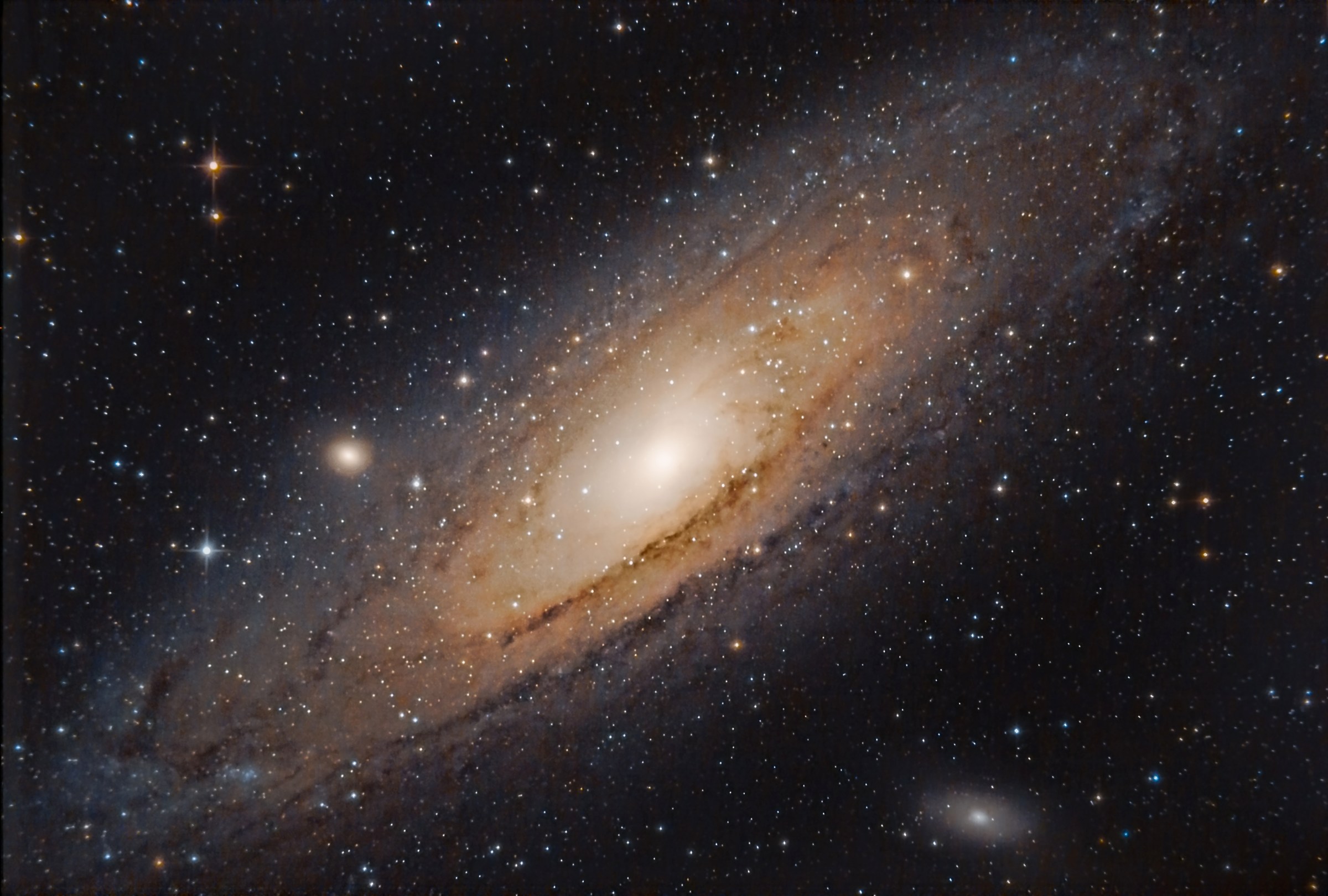 M 31 con correzione del coma in PP