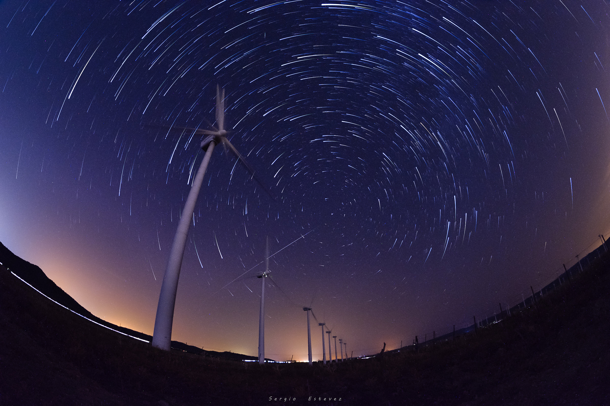 Startrails Molinos