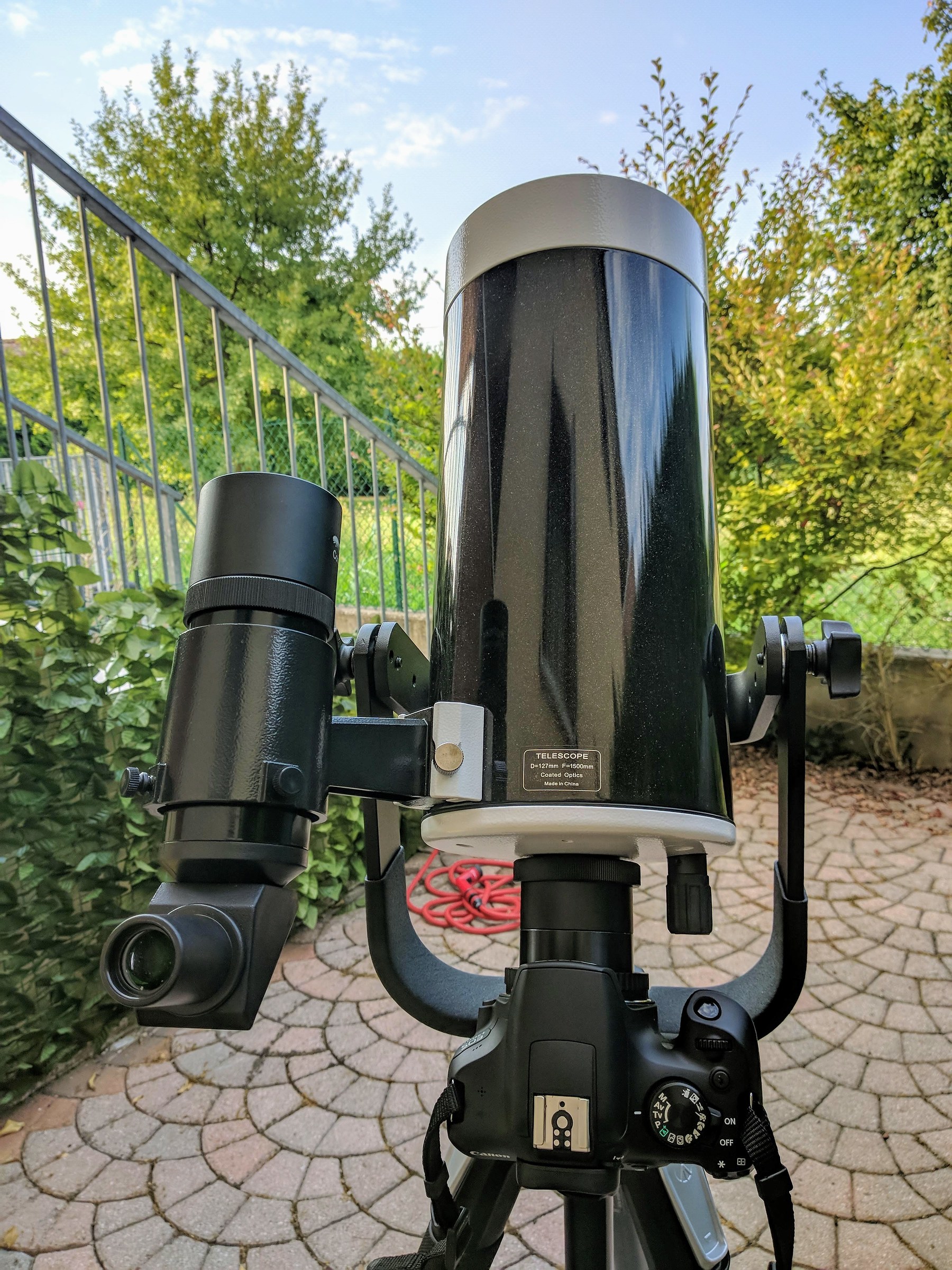 My setup Super Tele-lens!