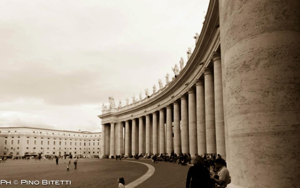 Peter's colonnade ..
