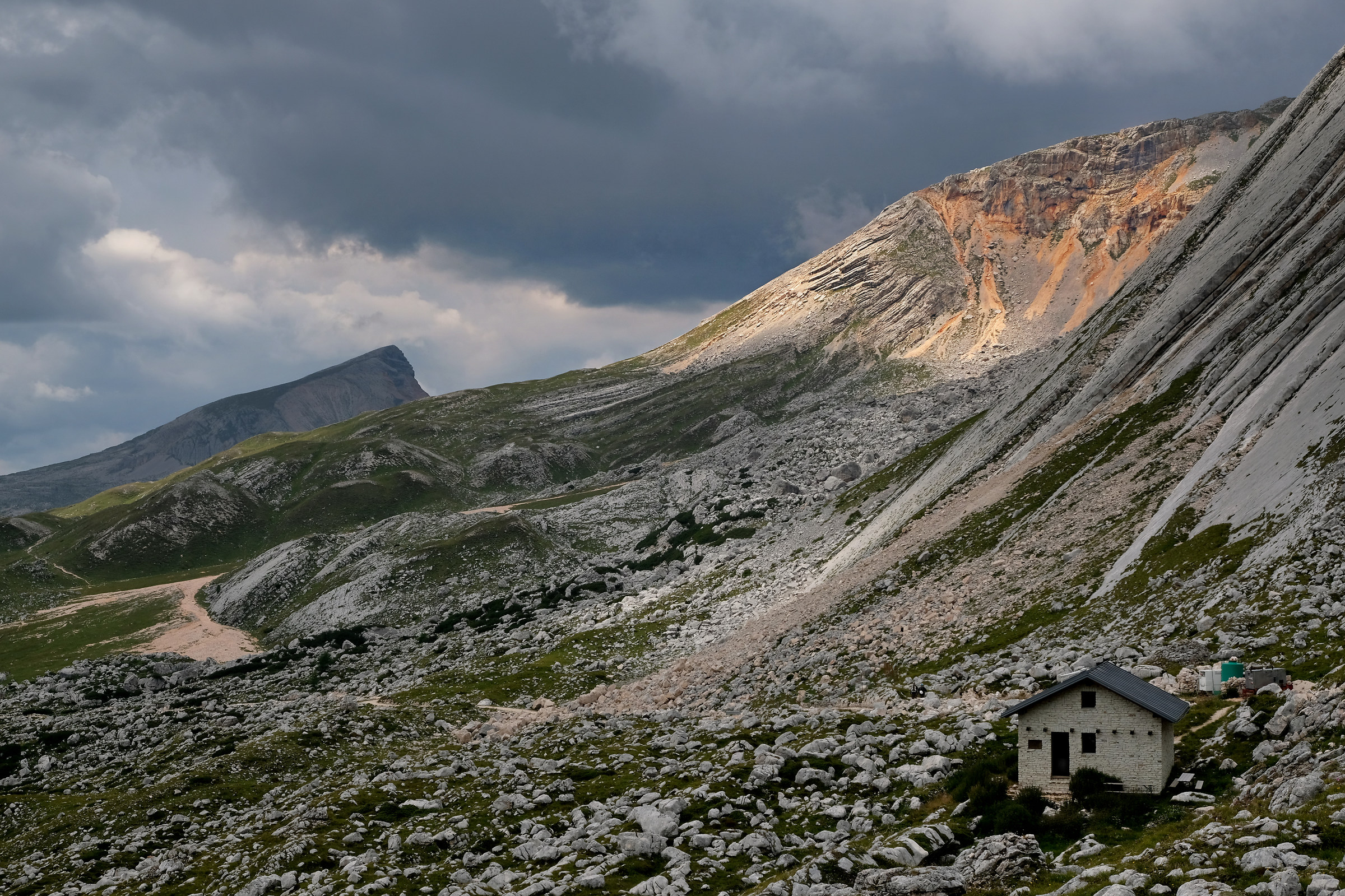 South side of the beak Croda