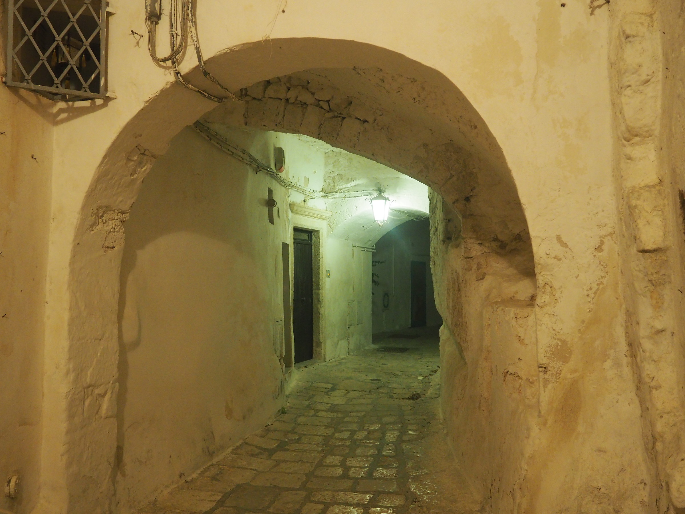 Ostuni at night