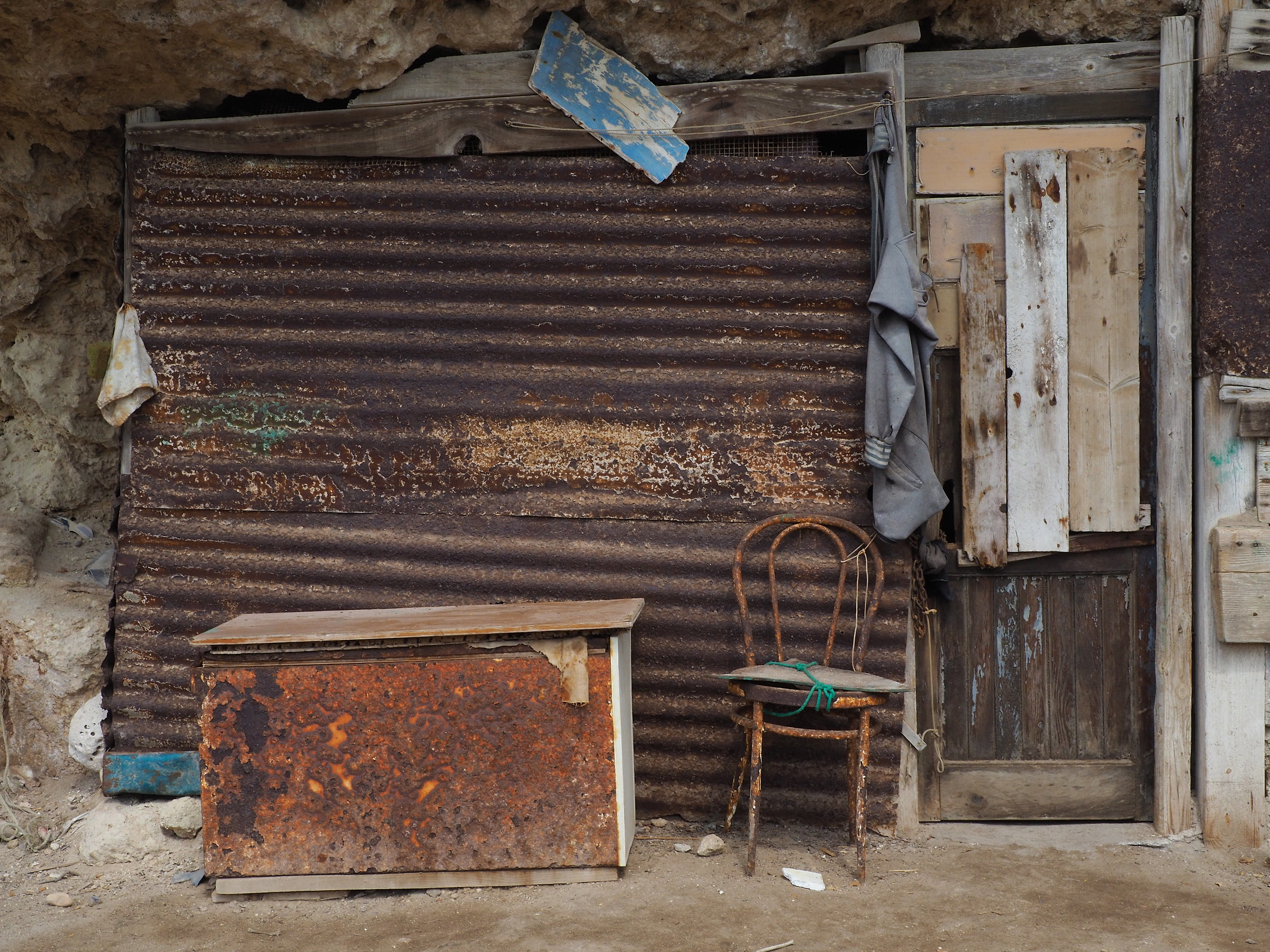Fishermen's refuge in Polignano a mare