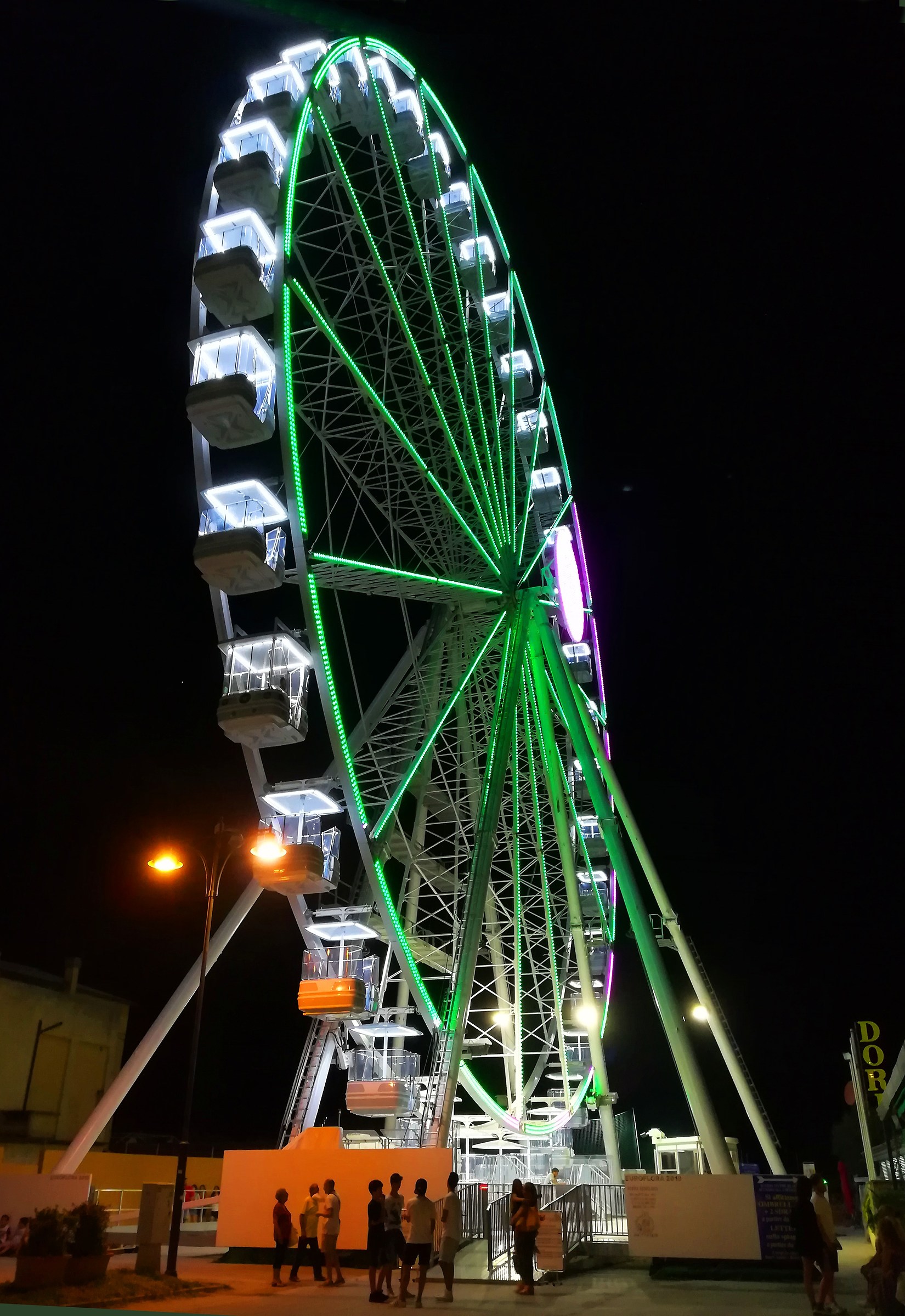 la grande ruota di Viareggio