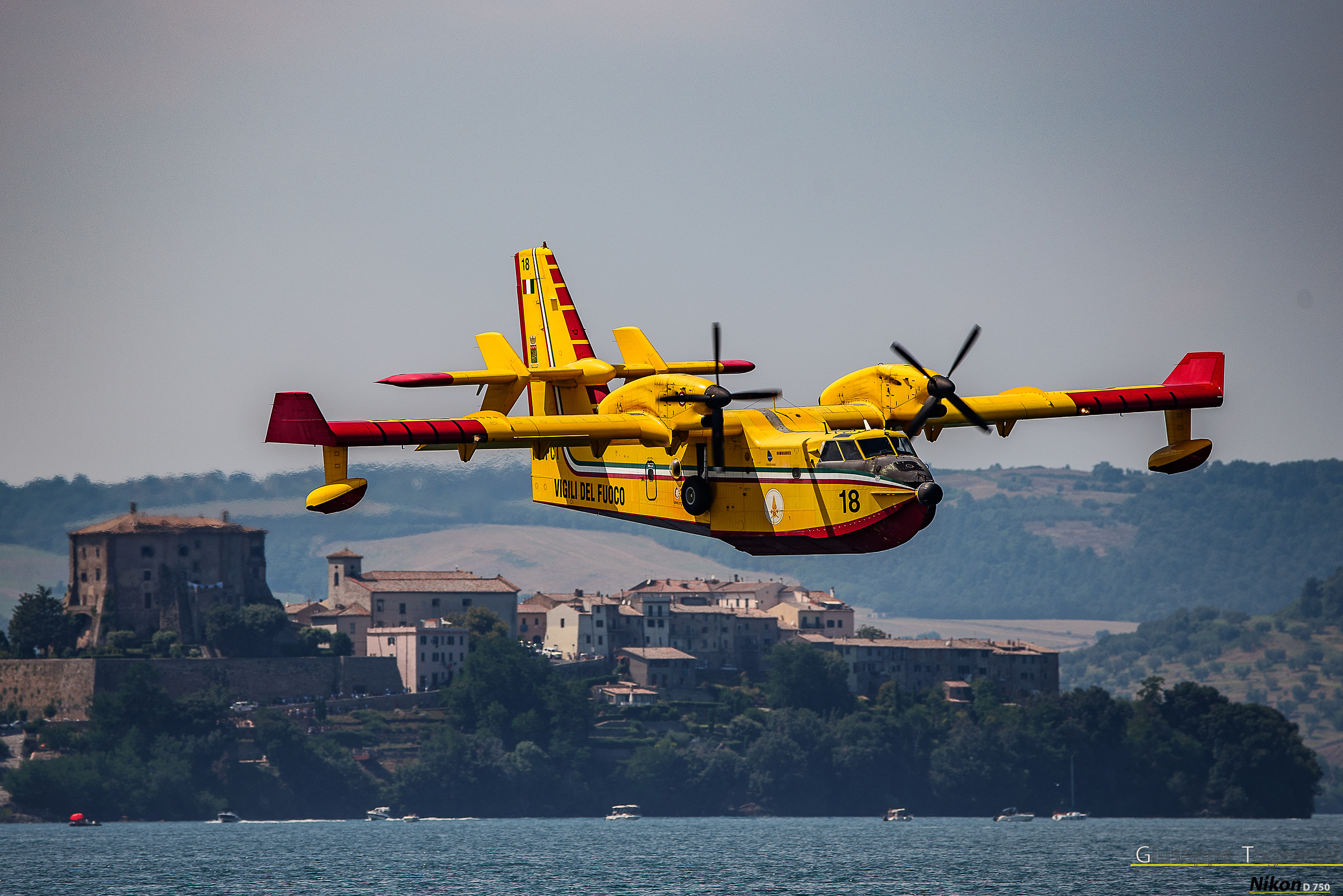 Air Show on Lake Bolsena 2018 N. 4