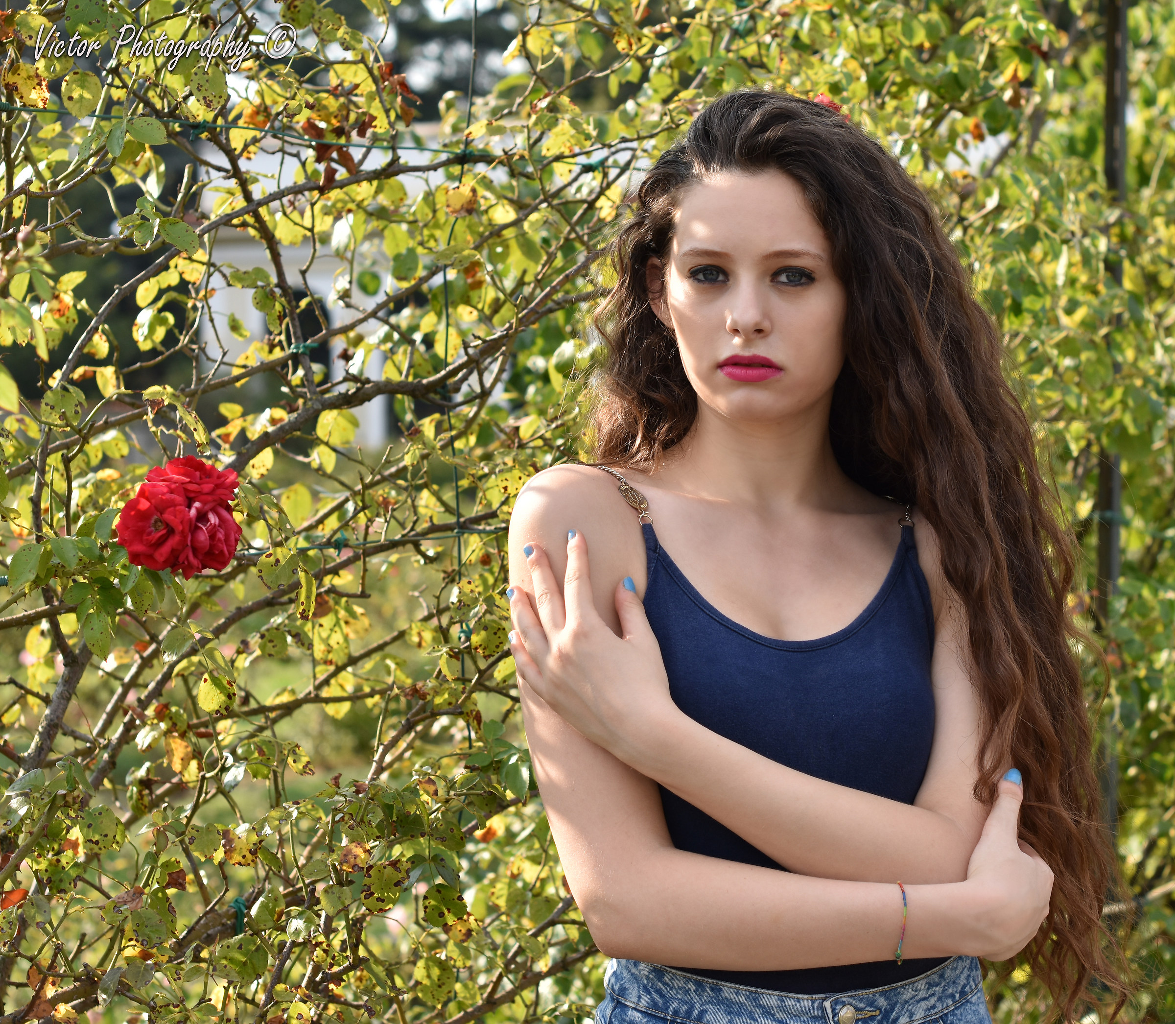 Il fiore e la ragazza