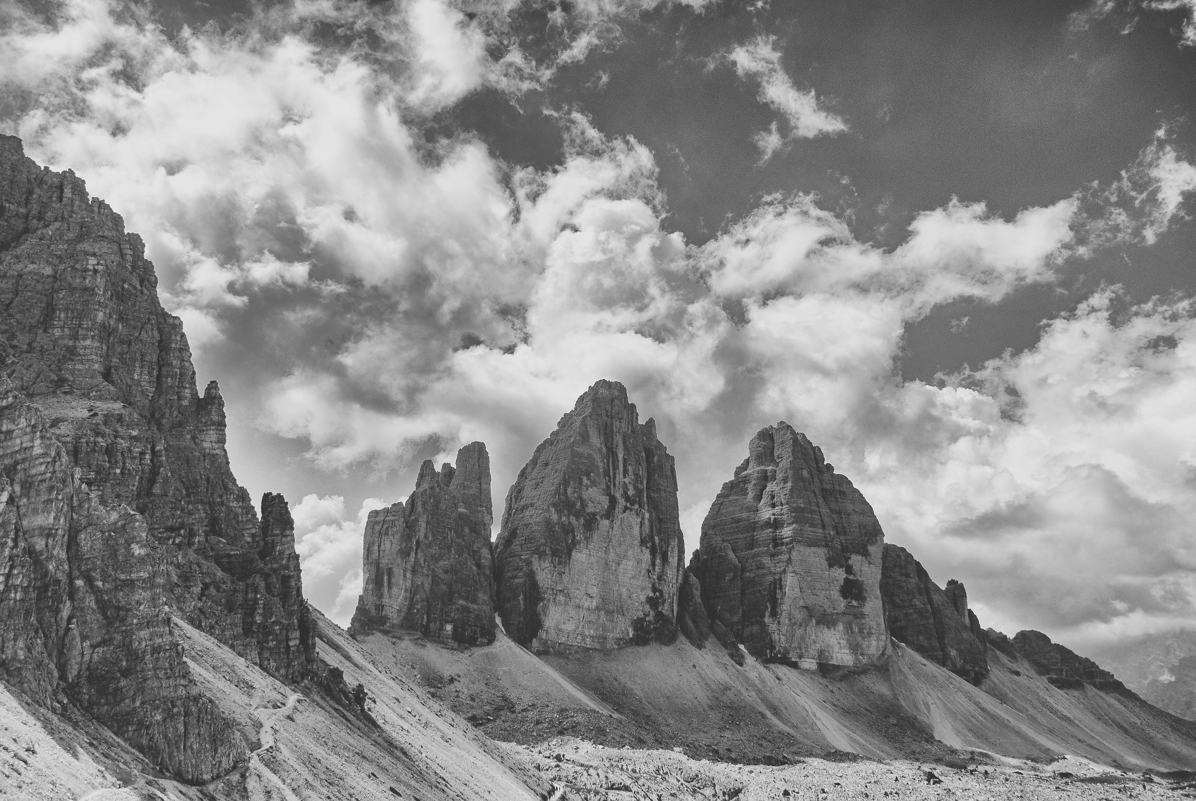 Three peaks of Lavaredo