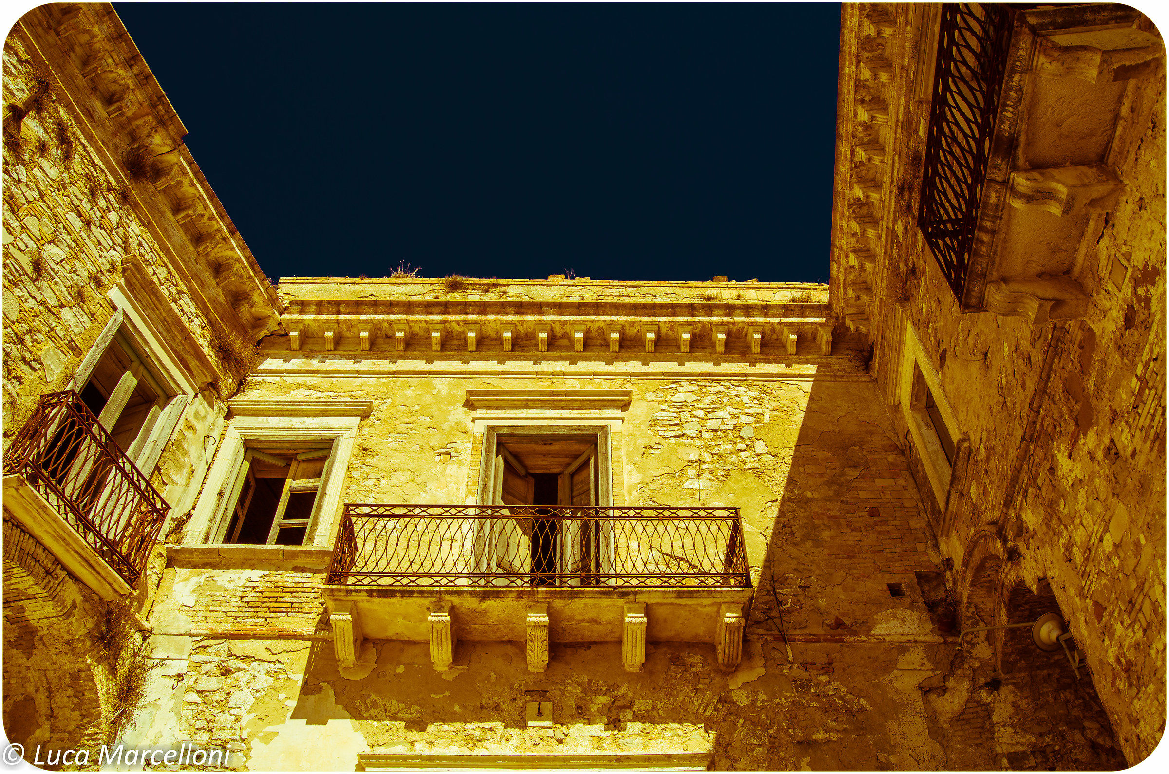 Glories of an old courtyard