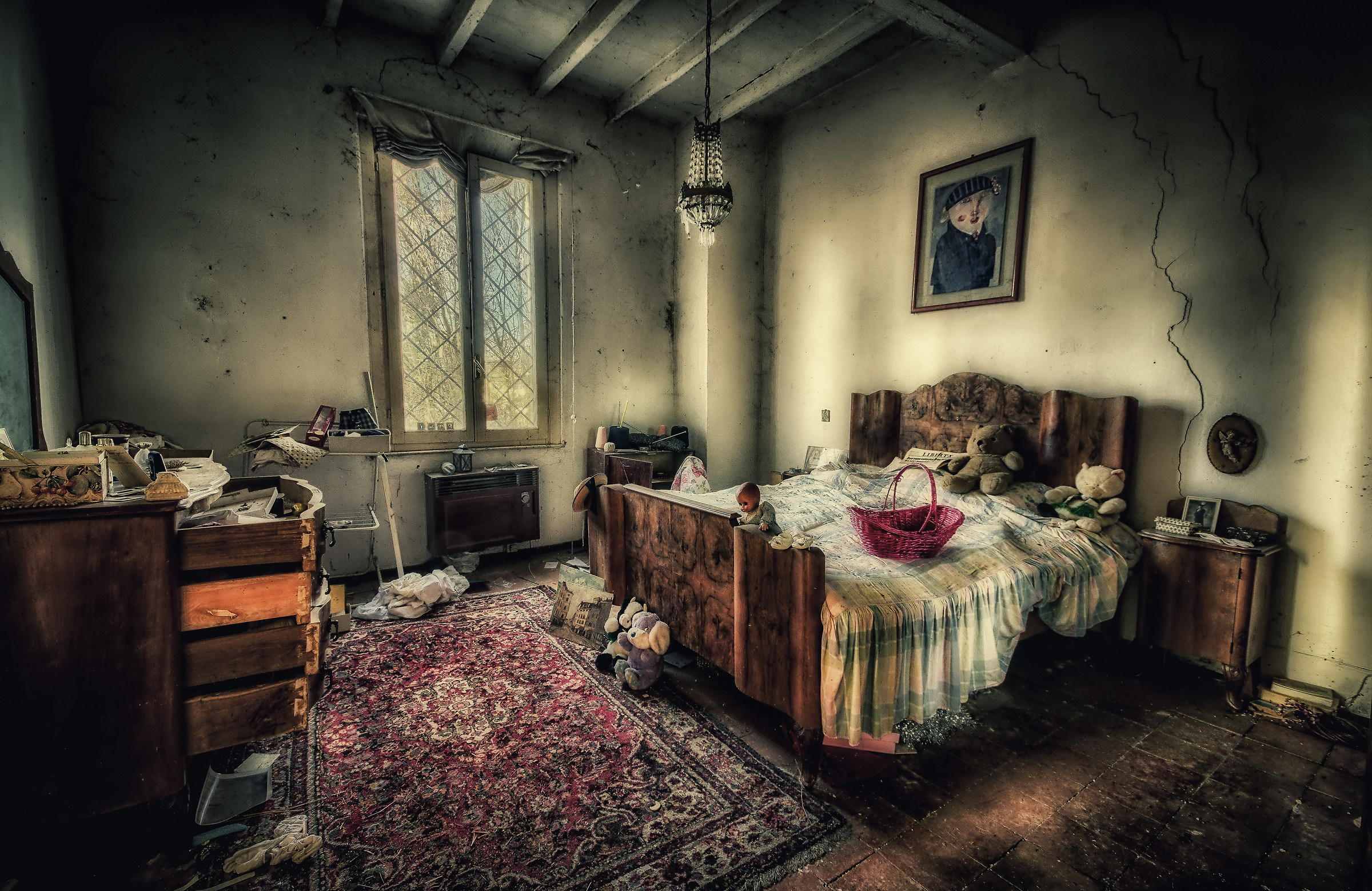 Una triste storia di abbandono....