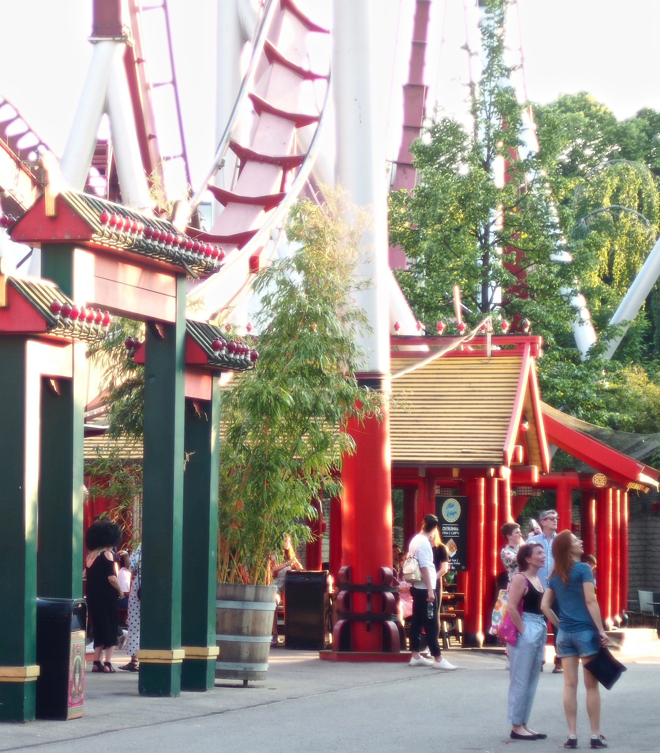 Amazement at the Tivoli Park