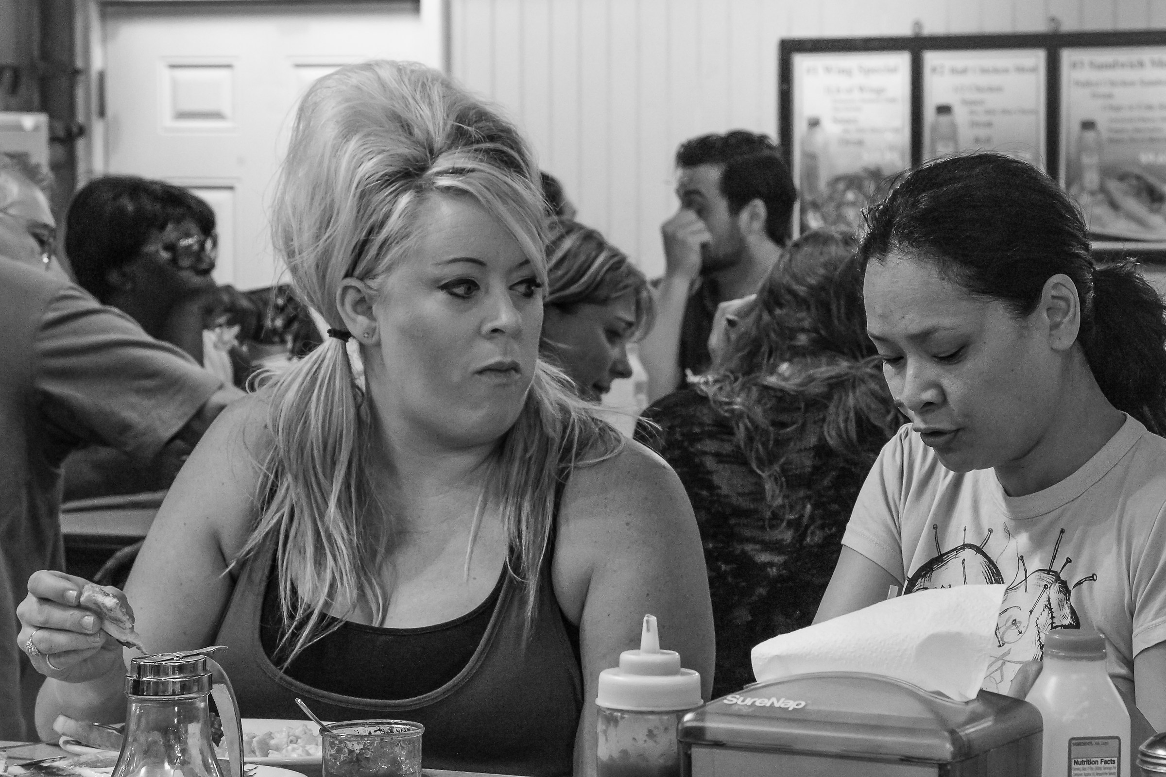 Amazement from pancakes-New Orleans (Louisiana)