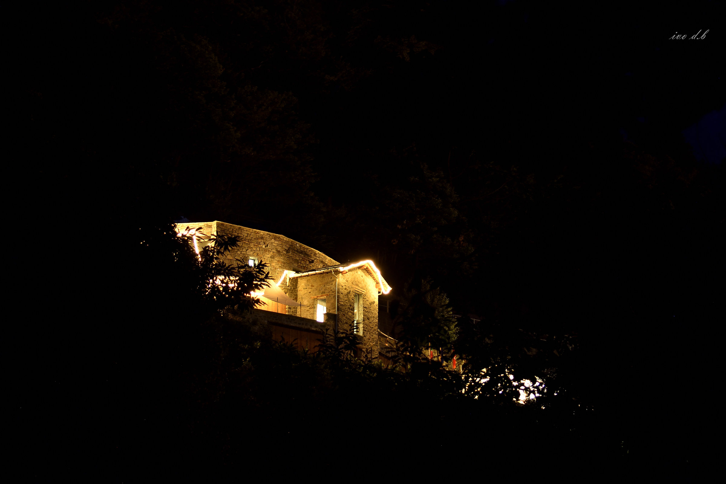 notte torrida di fine luglio in cantina