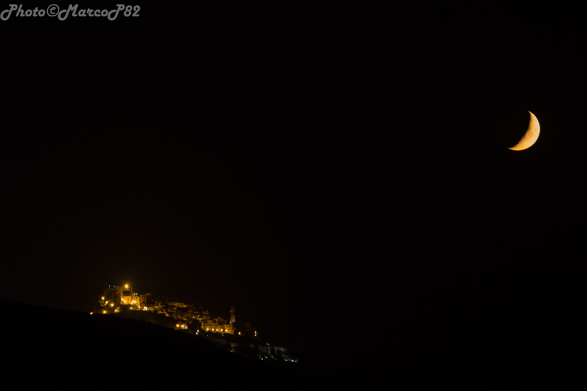 Castelsardo e....la Luna