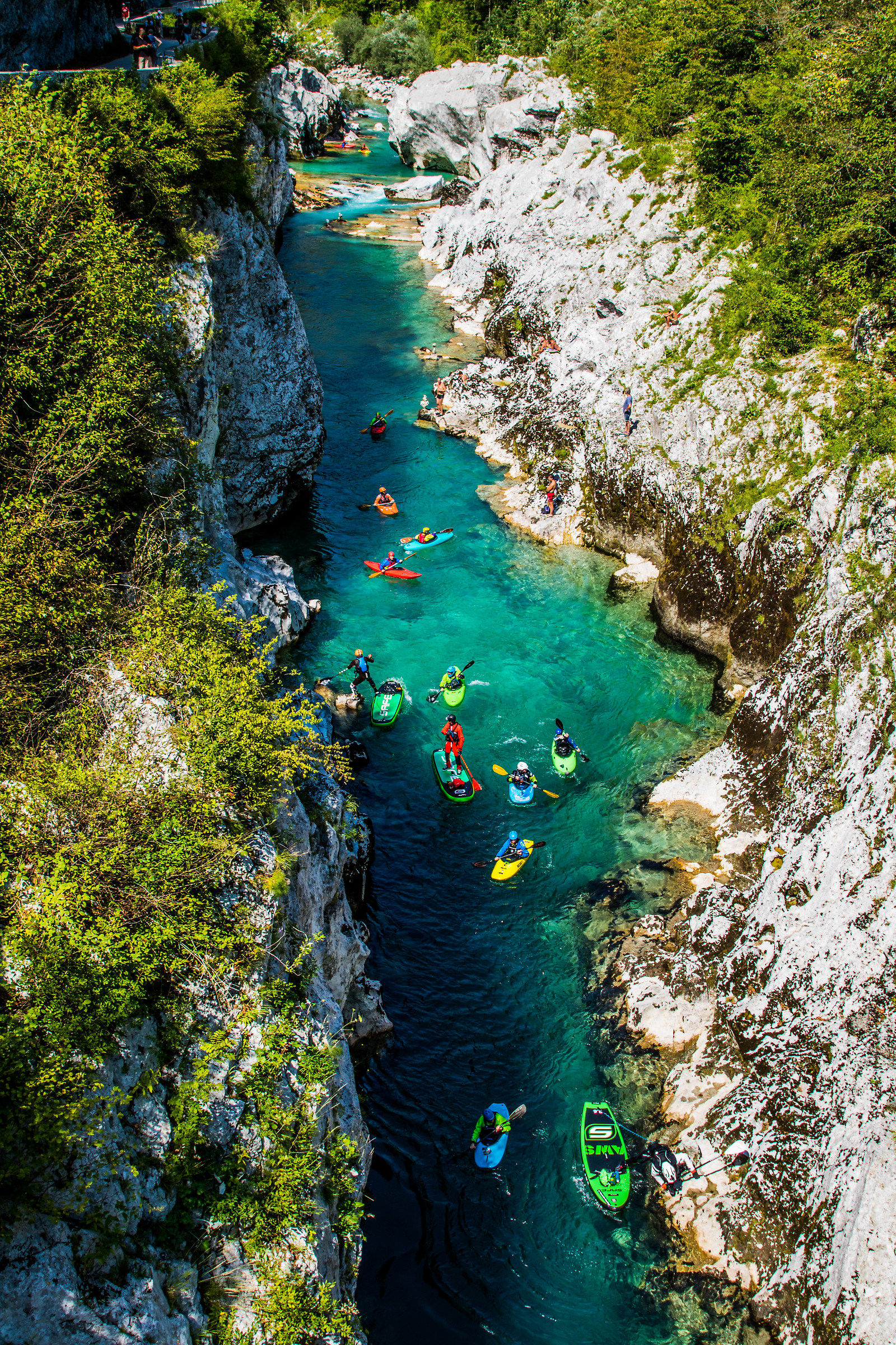 Tra un po' sarà necessario un semaforo...