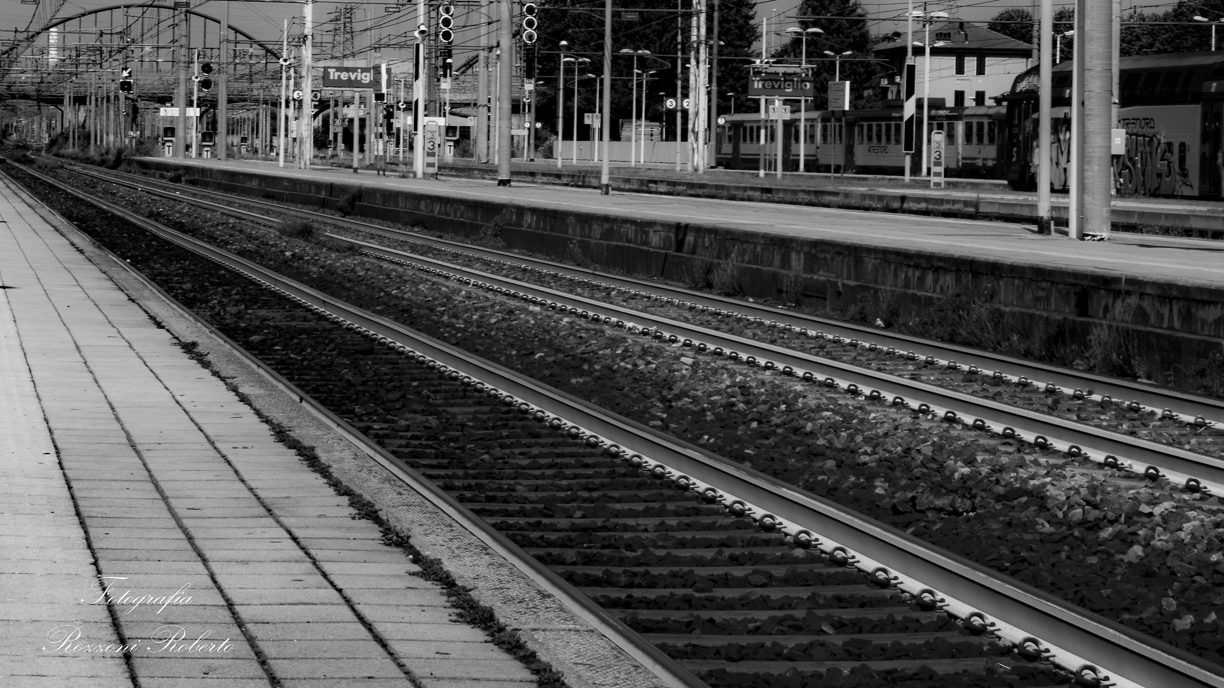 The departing station