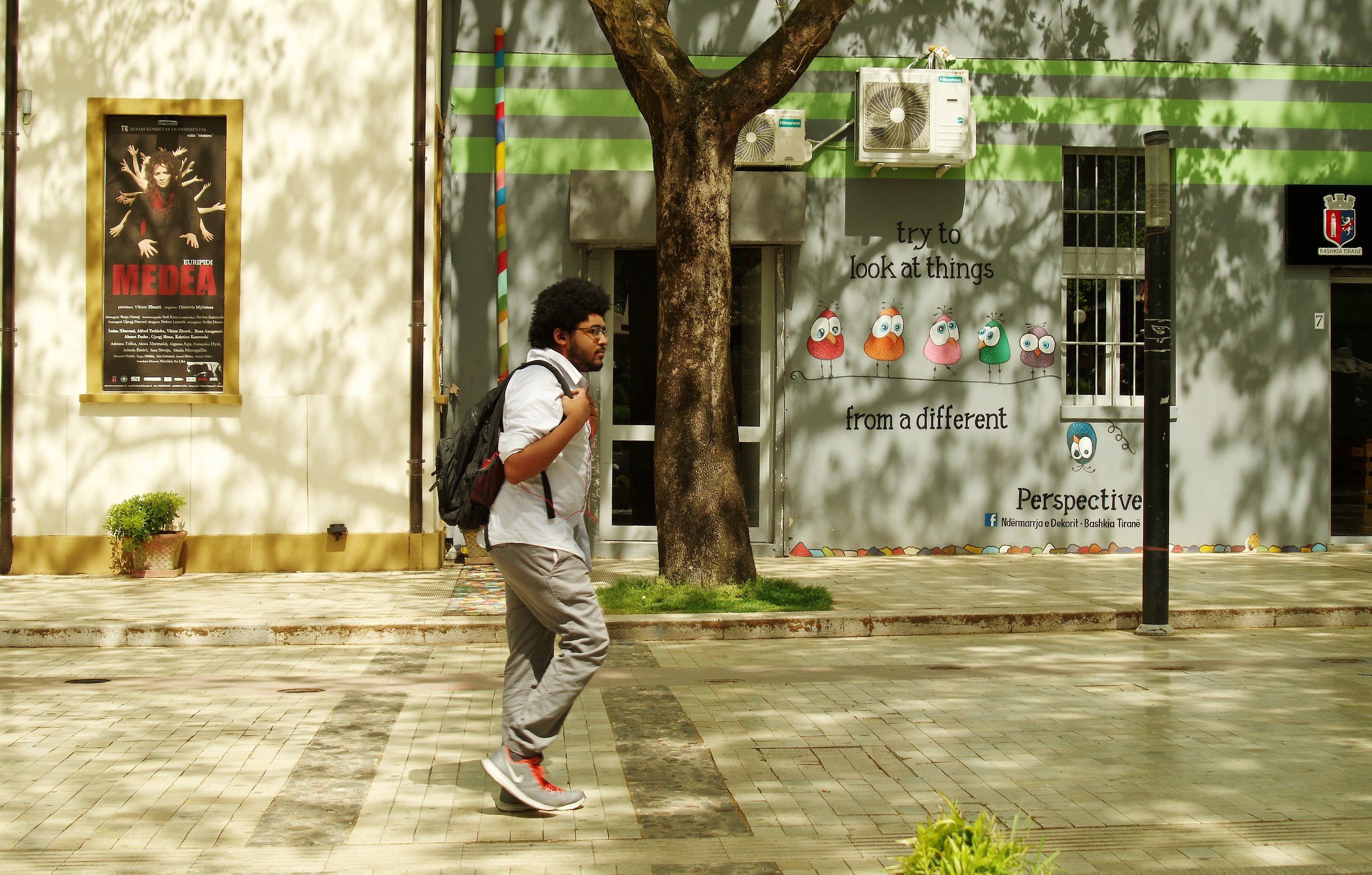 Tirana's Pedestrian zone